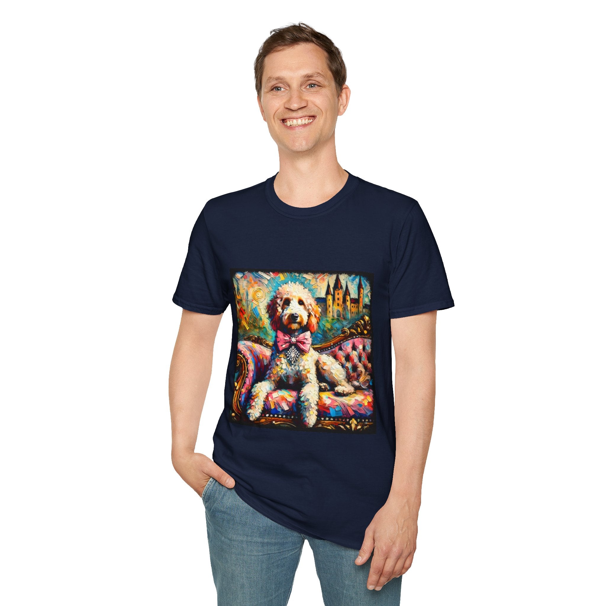 Labradoodle Diamond Princess Classic | Unisex Dog T-Shirt