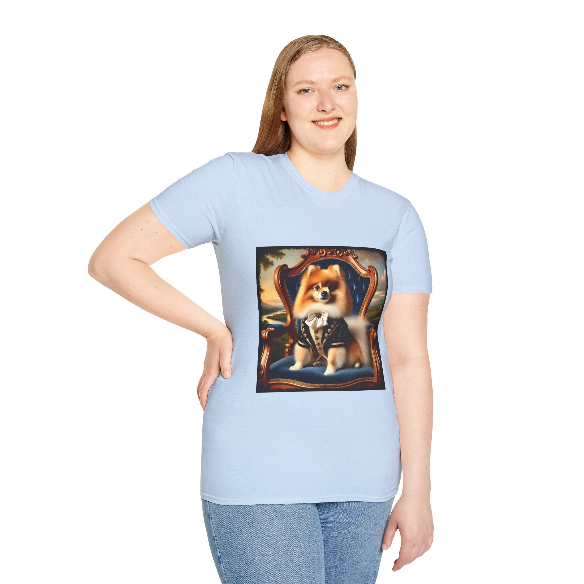 Pomeranian Groomed Gentleman | Unisex Dog T-Shirt