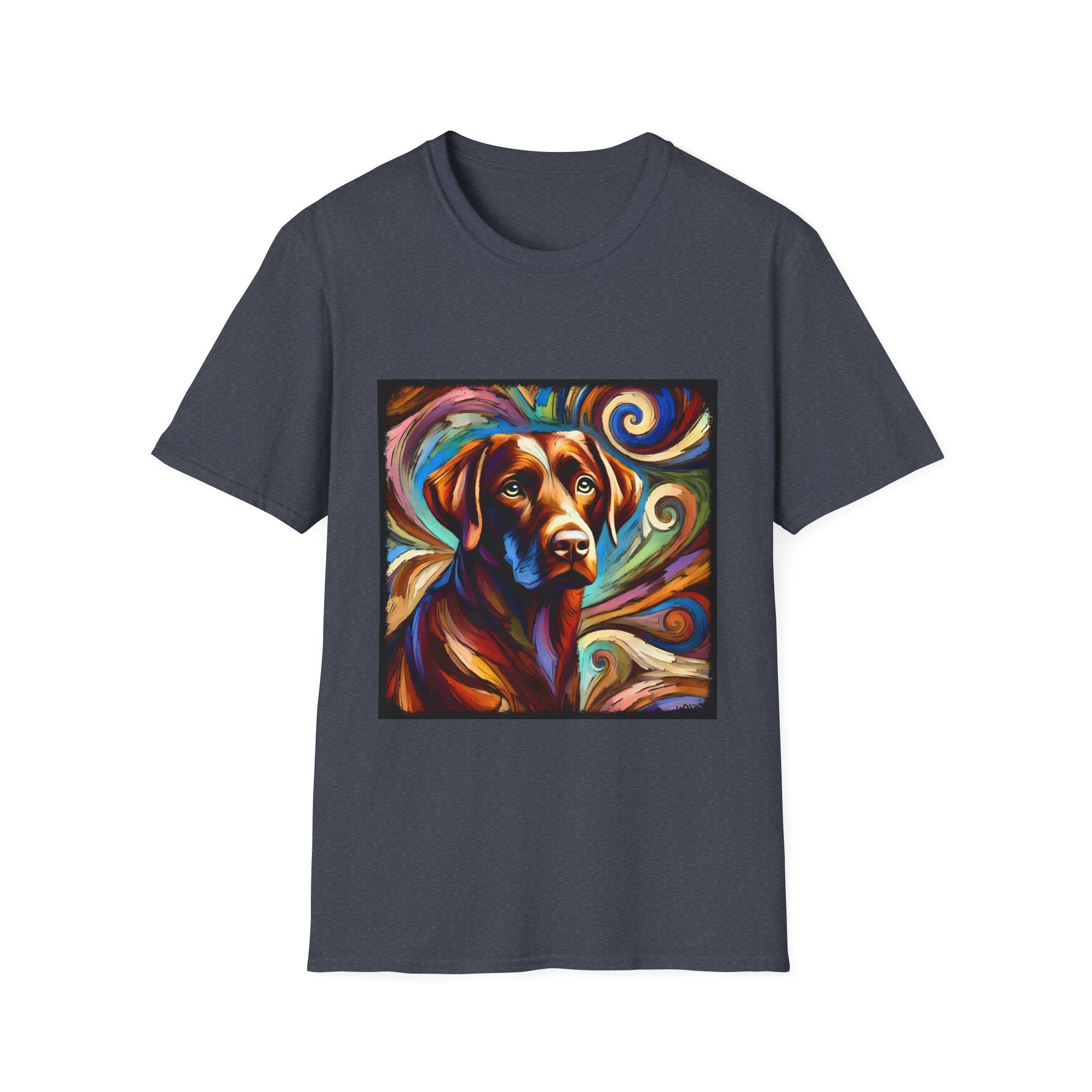 Labrador Retriever Bold Swirl | Unisex Dog T-Shirt