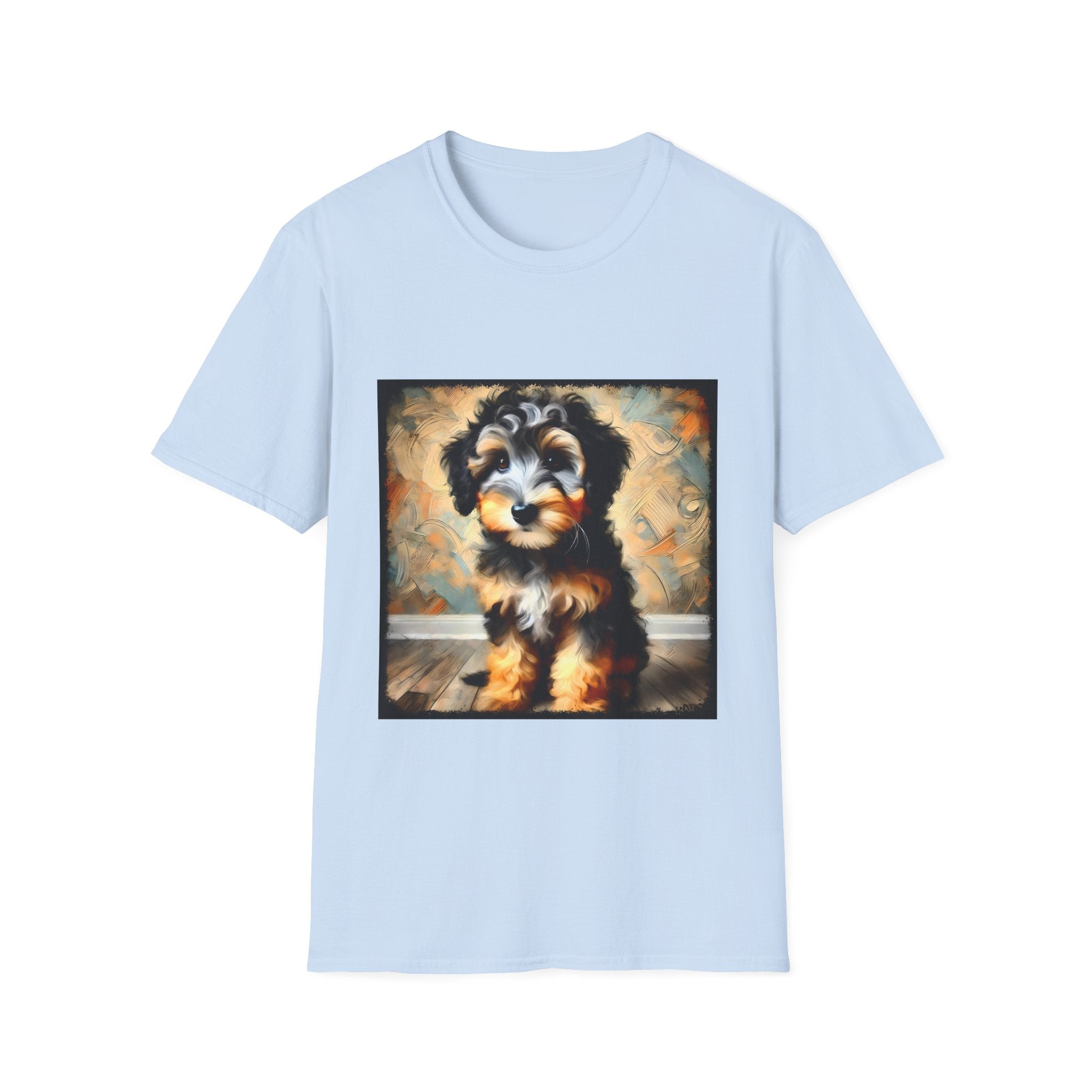 Aussiedoodle Portrait Classic | Unisex Dog T-Shirt