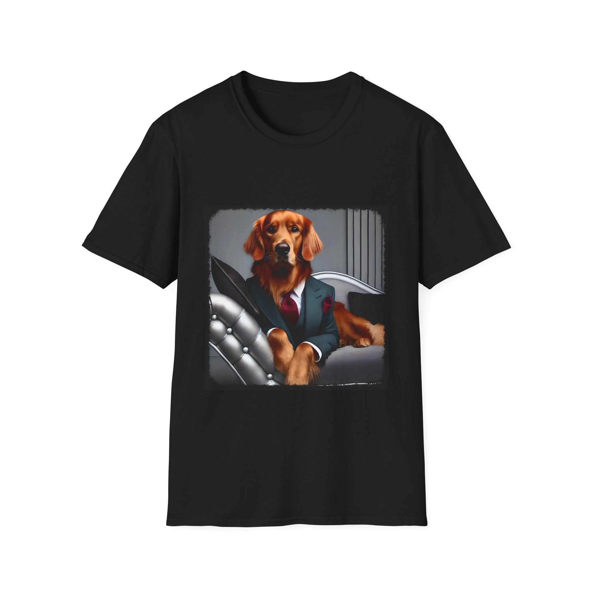 Golden Retriever Plush Gent | Unisex Dog T-Shirt