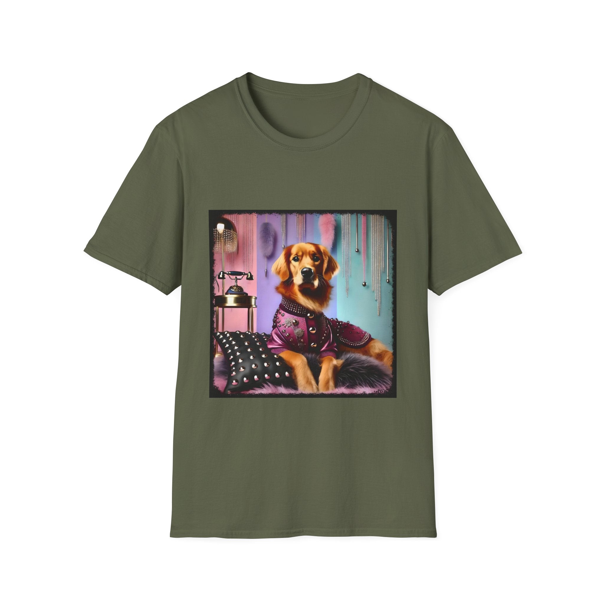 Golden Retriever GenX Icon | Unisex Dog T-Shirt