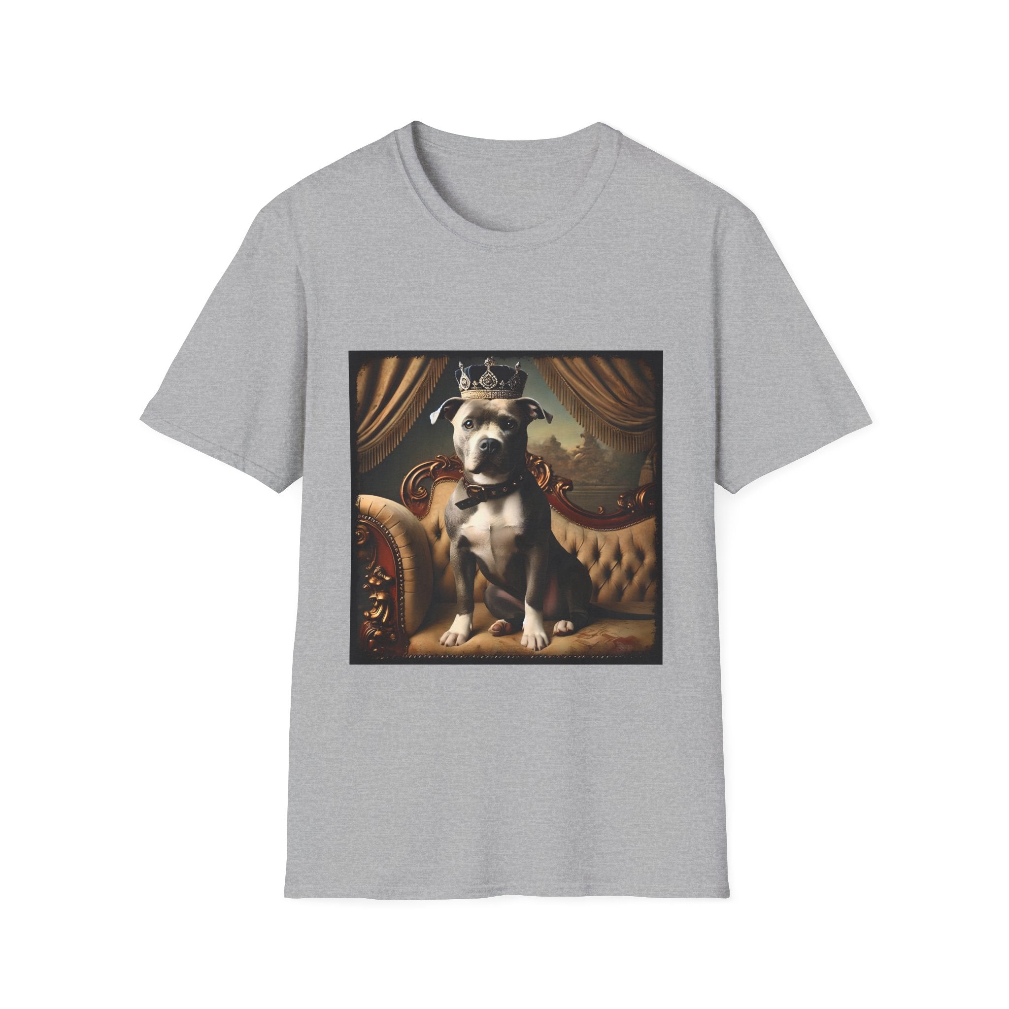 American Pit Bull Terrier Crowned Prince | Unisex Dog T-Shirt