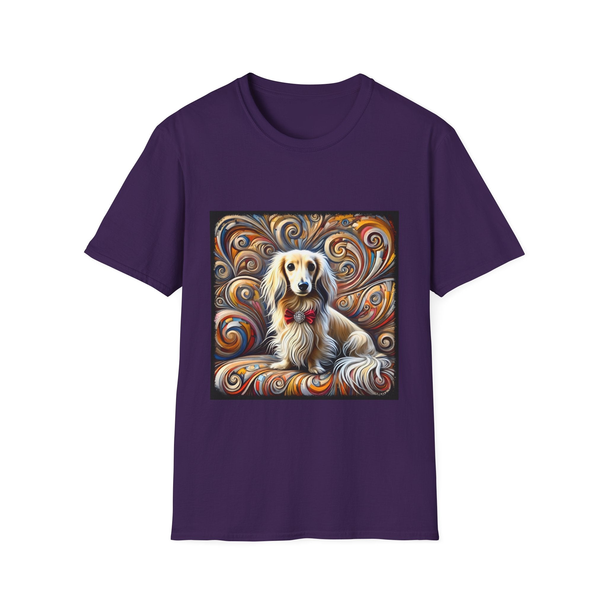 Dachshund Blissful Swirl | Unisex Dog T-Shirt