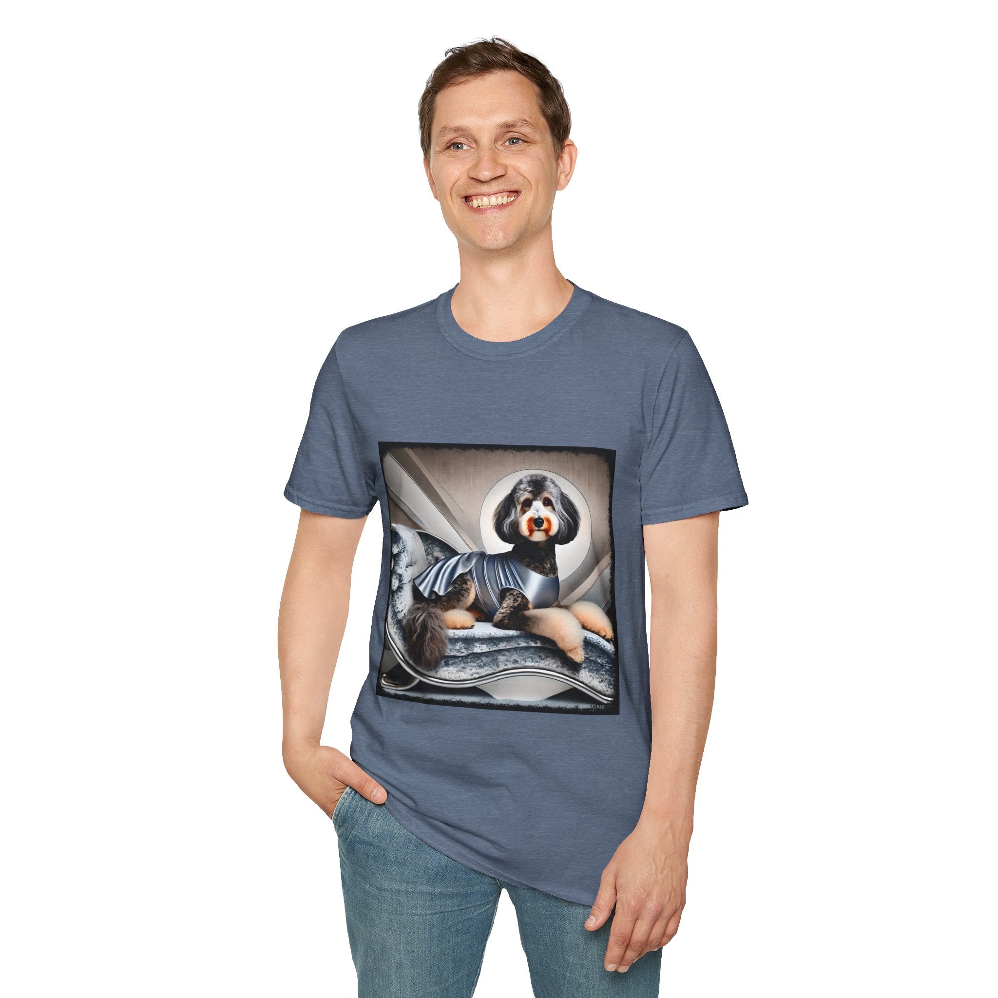 Aussiedoodle Silver Icon | Unisex Dog T-Shirt