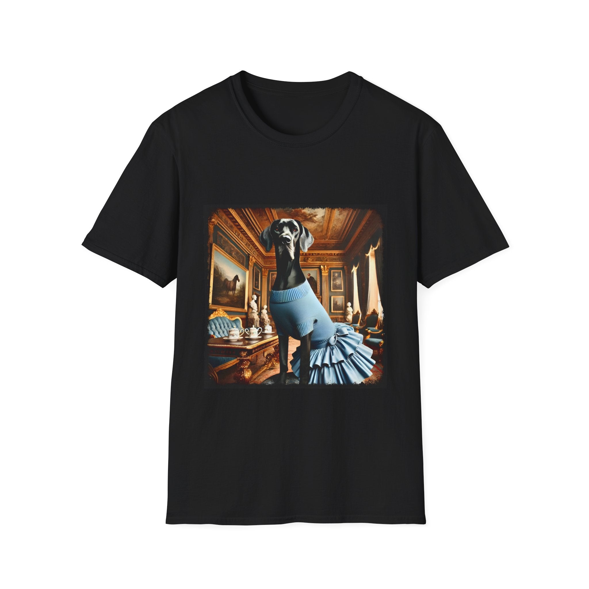 Great Dane Haute Tail | Unisex Dog T-Shirt