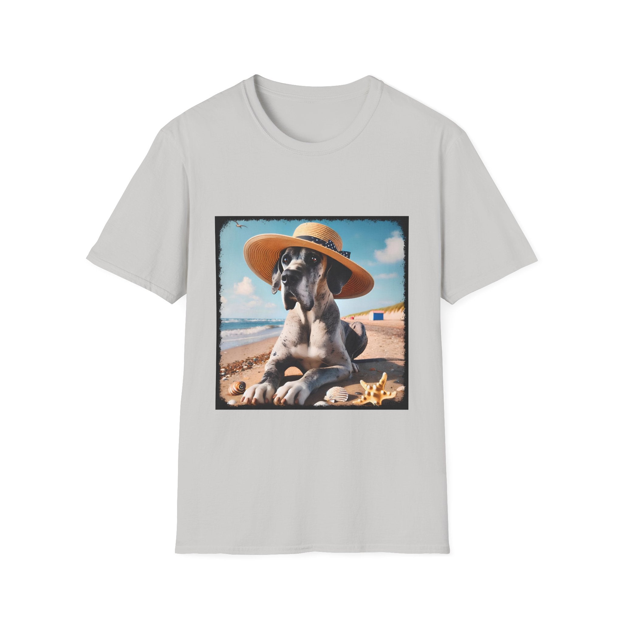 Great Dane Seaside Sass | Unisex Dog T-Shirt