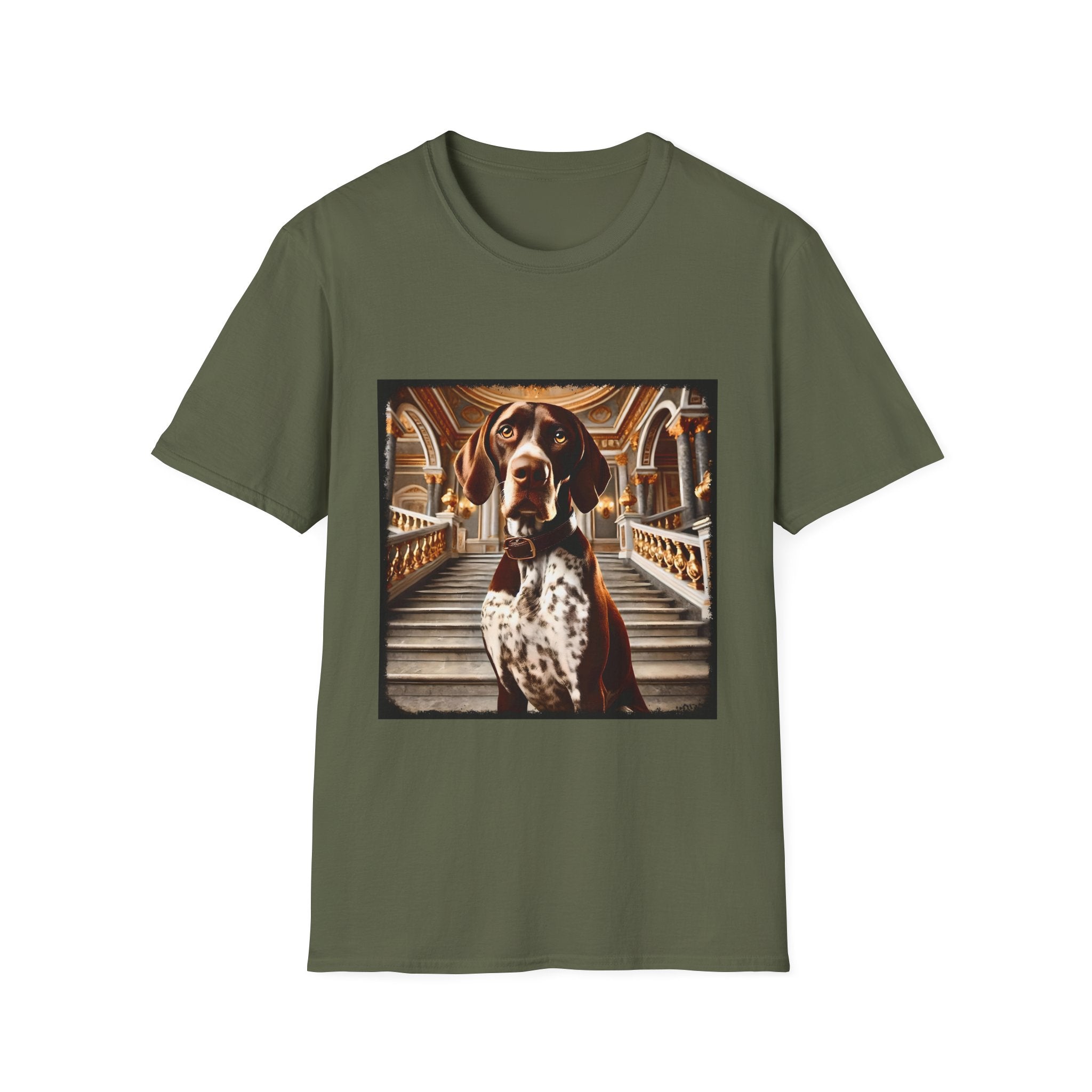 German Shorthaired Pointer Polished Pup | Unisex Dog T-Shirt