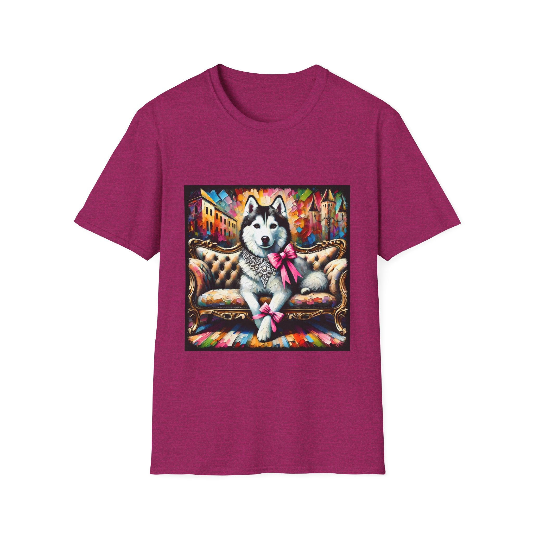 Siberian Husky Diamond Princess Classic | Unisex Dog T-Shirt
