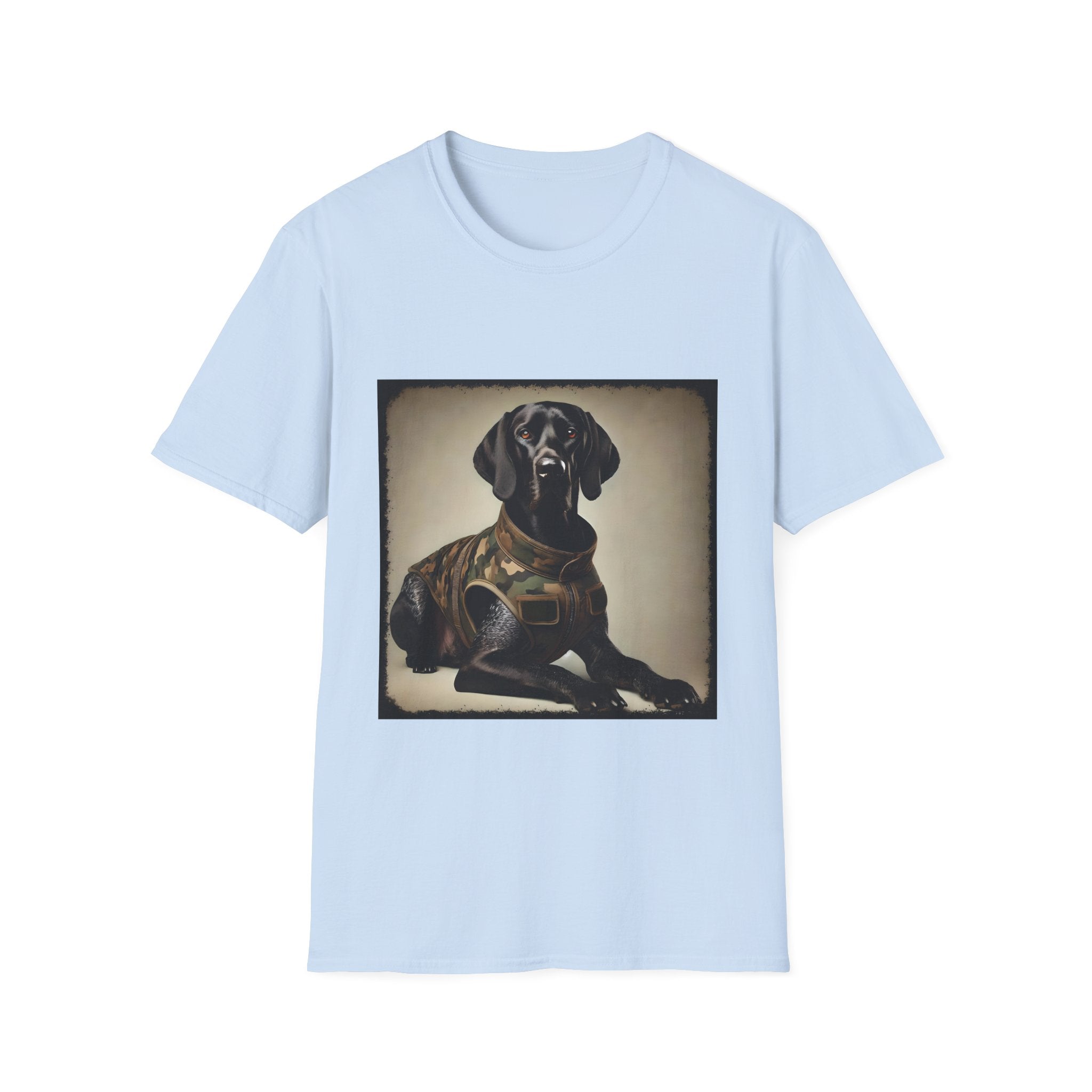 German Shorthaired Pointer Camo Cutie | Unisex Dog T-Shirt