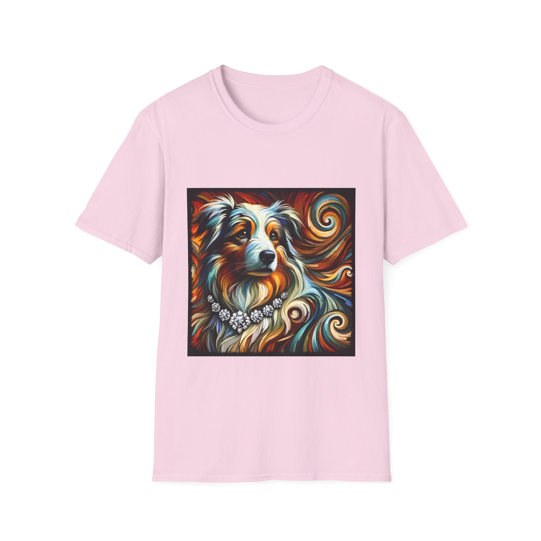 Australian Shepherd Diamond Swirl | Unisex Dog T-Shirt