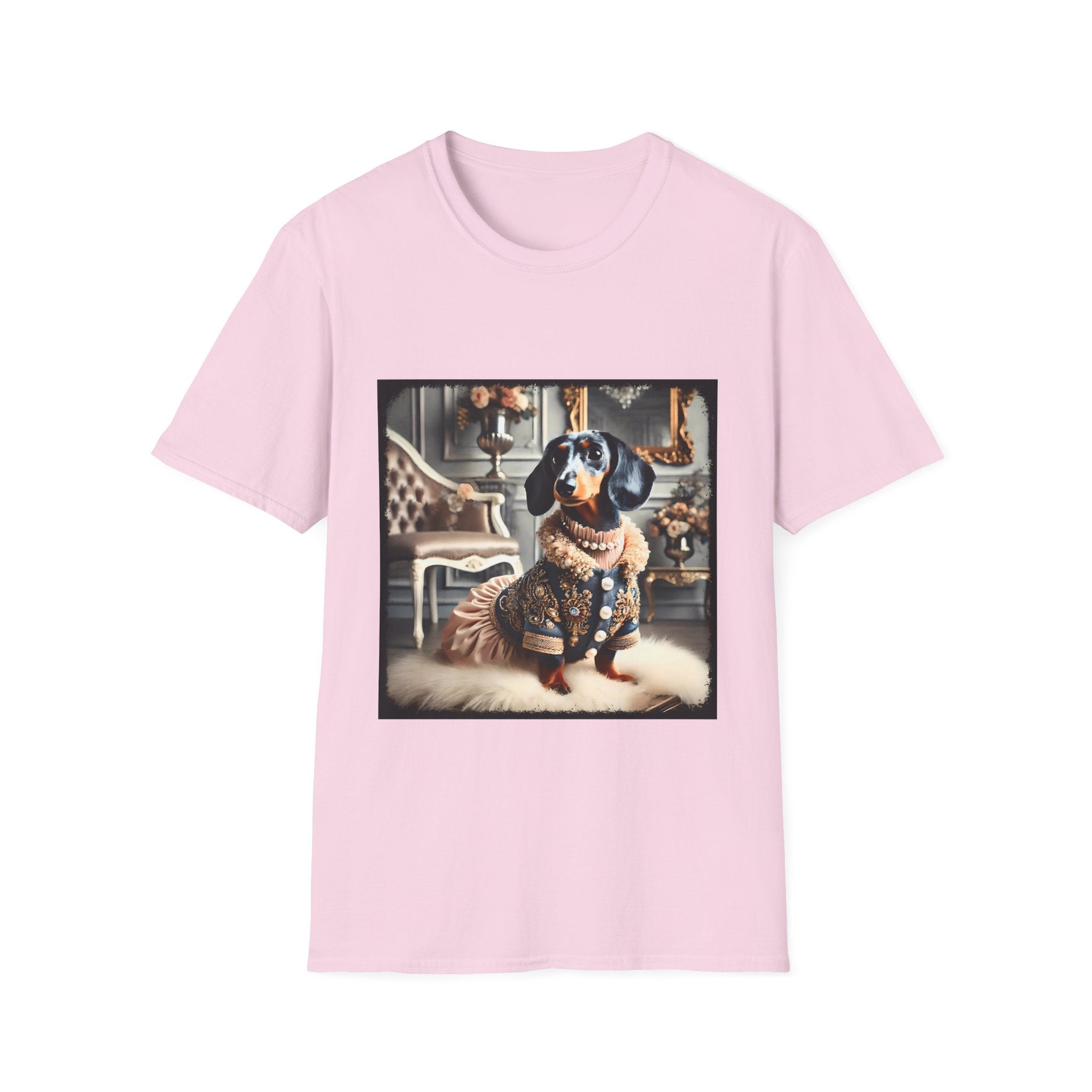 Dachshund Regal Muse | Unisex Dog T-Shirt