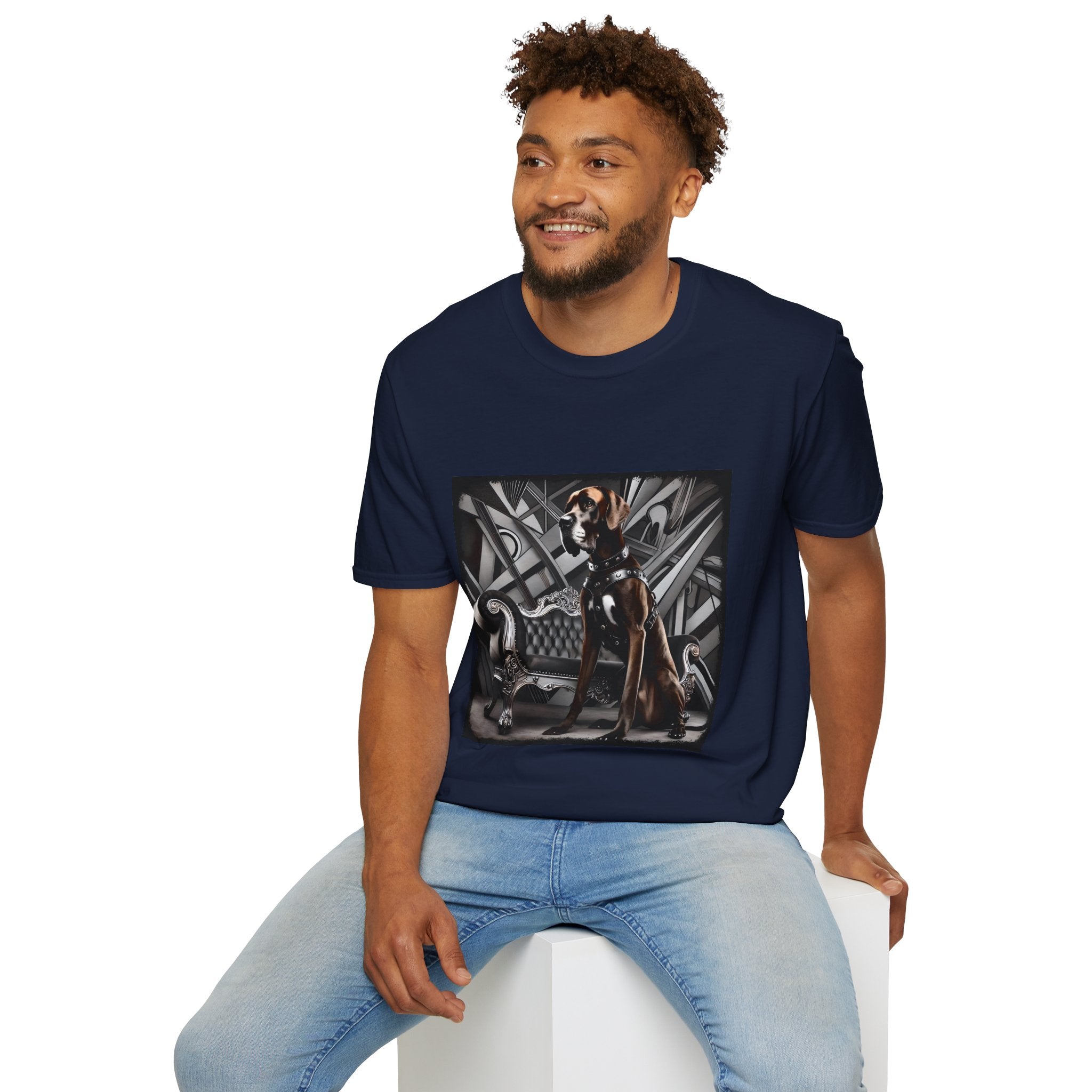Great Dane Rebel Rocker | Unisex Dog T-Shirt