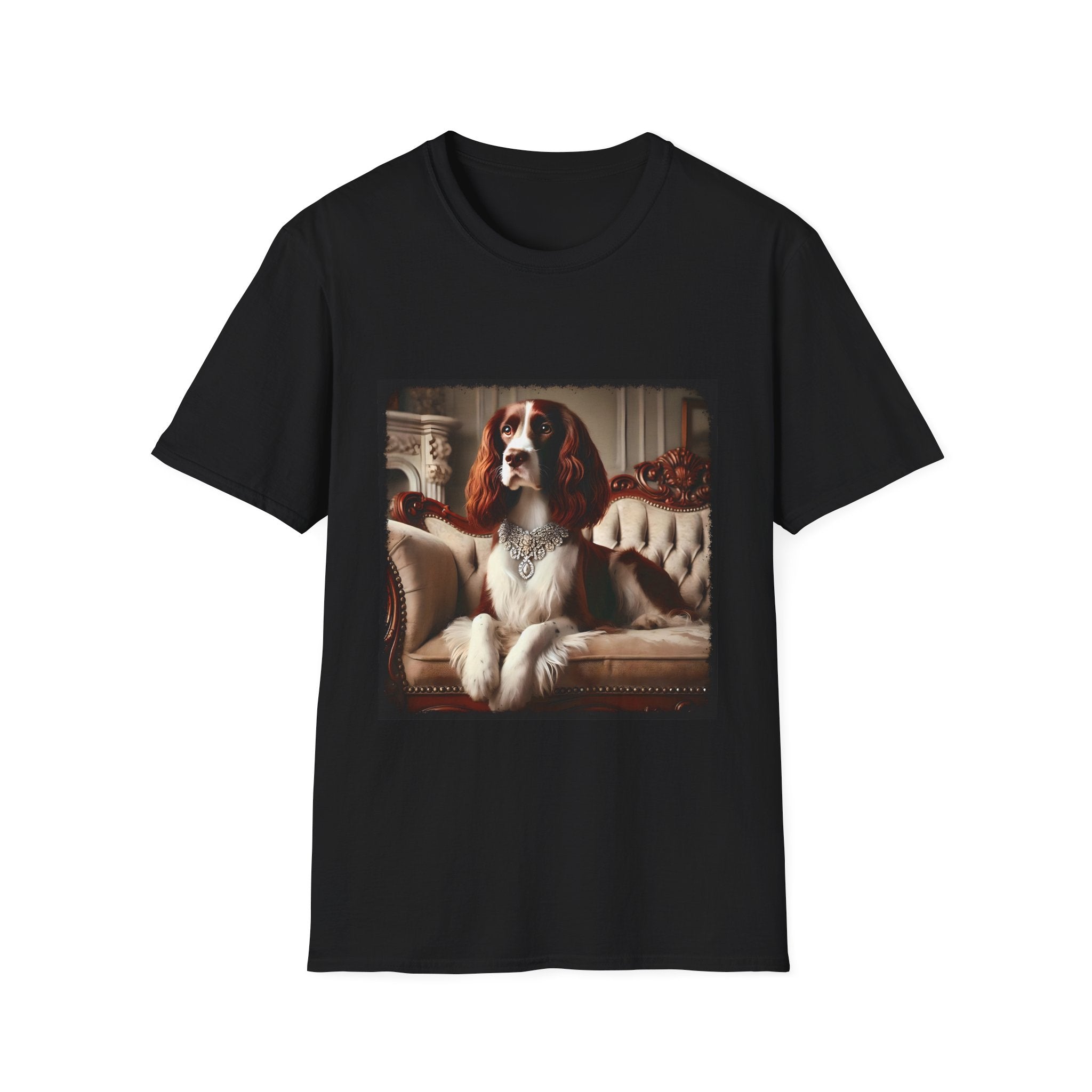 English Springer Spaniel Posh Princess | Unisex Dog T-Shirt