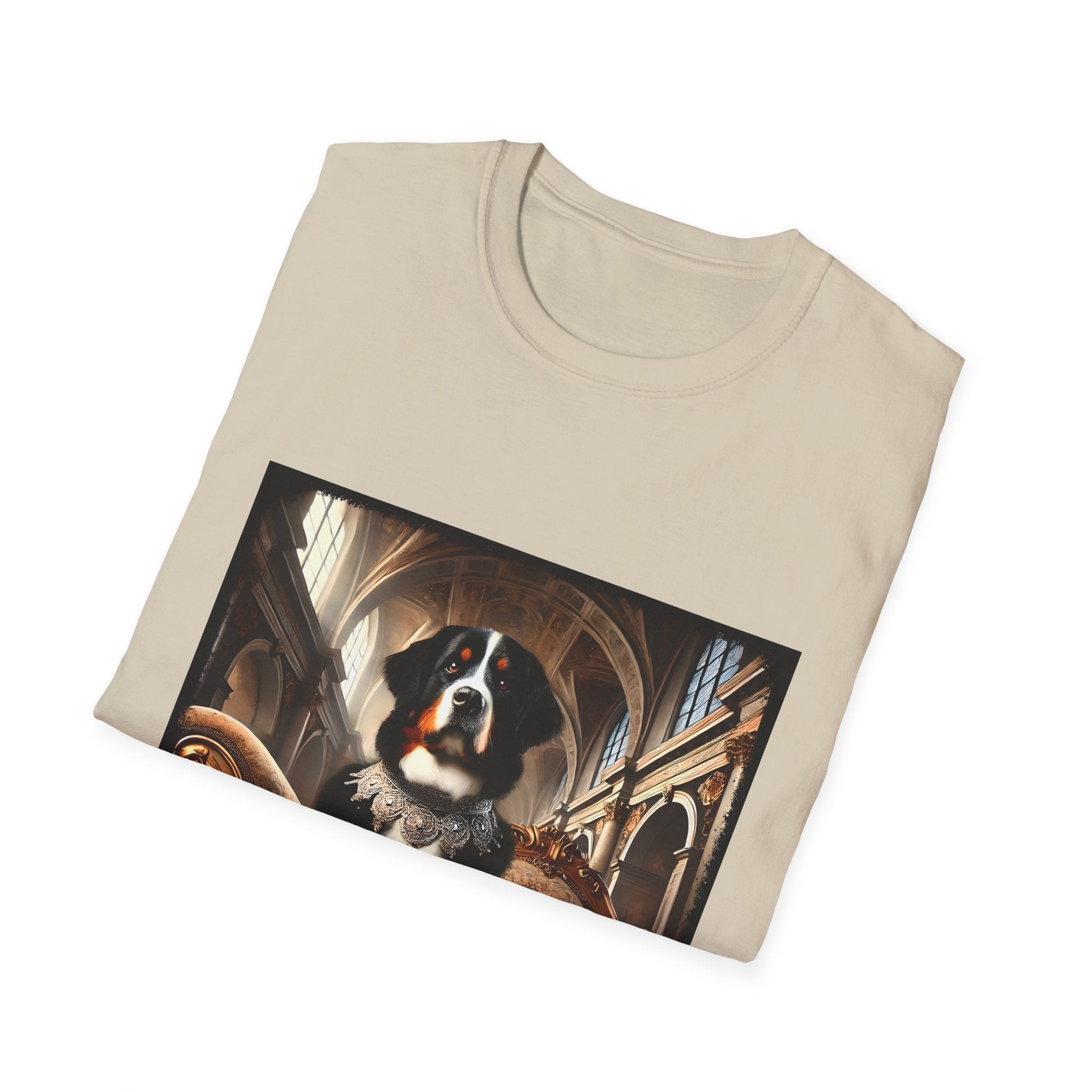 Bernese Mountain Dog Posh Princess | Unisex Dog T-Shirt