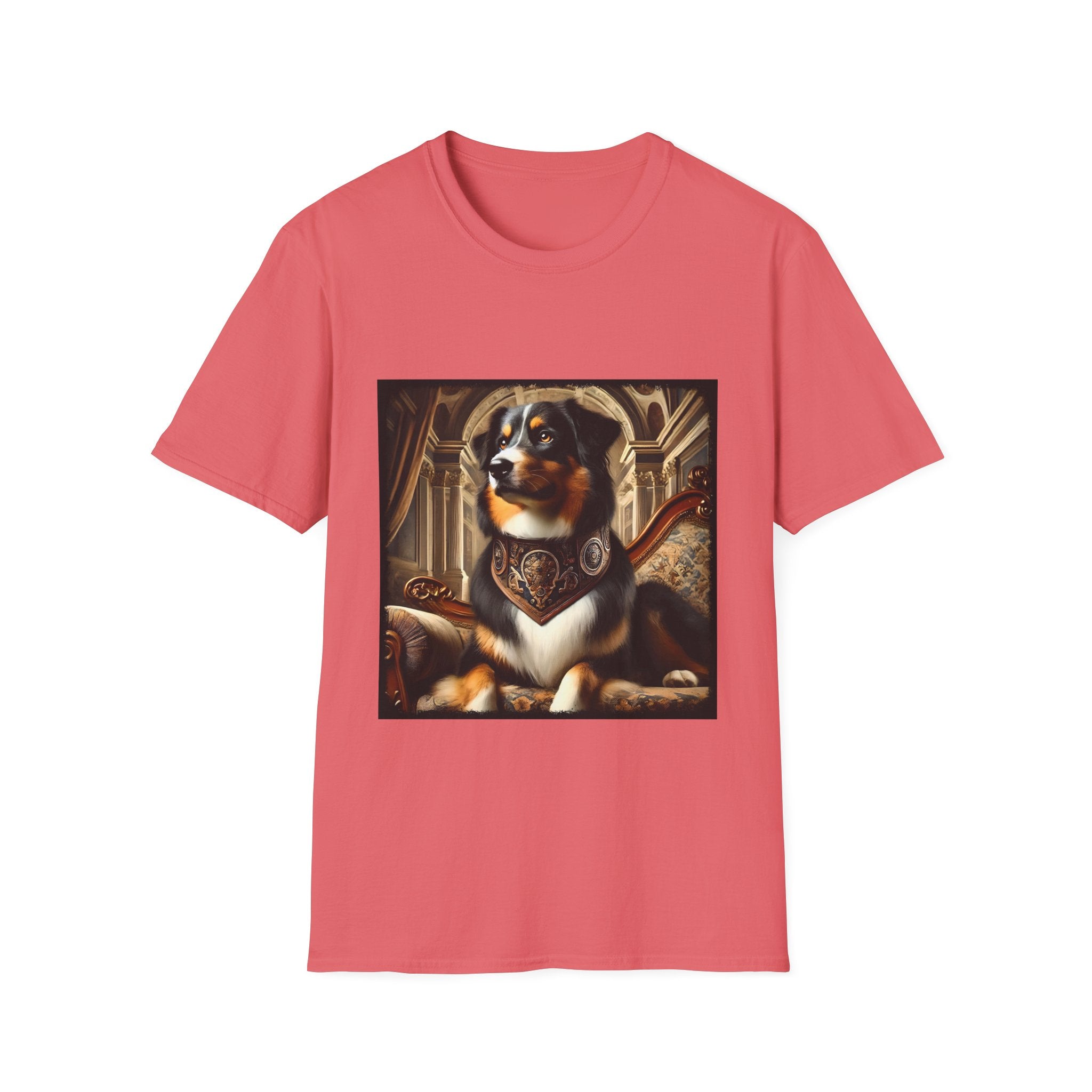 Australian Shepherd Posh Prince | Unisex Dog T-Shirt