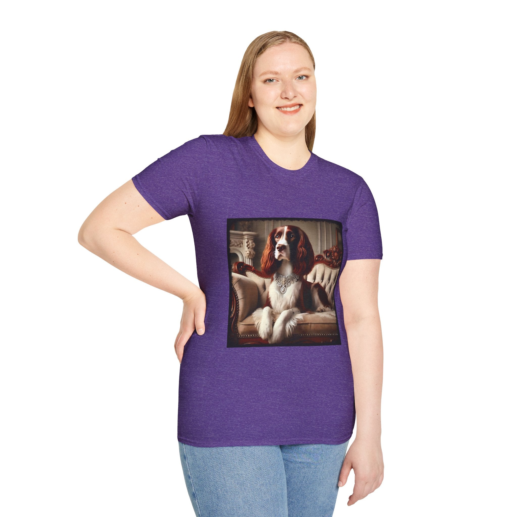 English Springer Spaniel Posh Princess | Unisex Dog T-Shirt