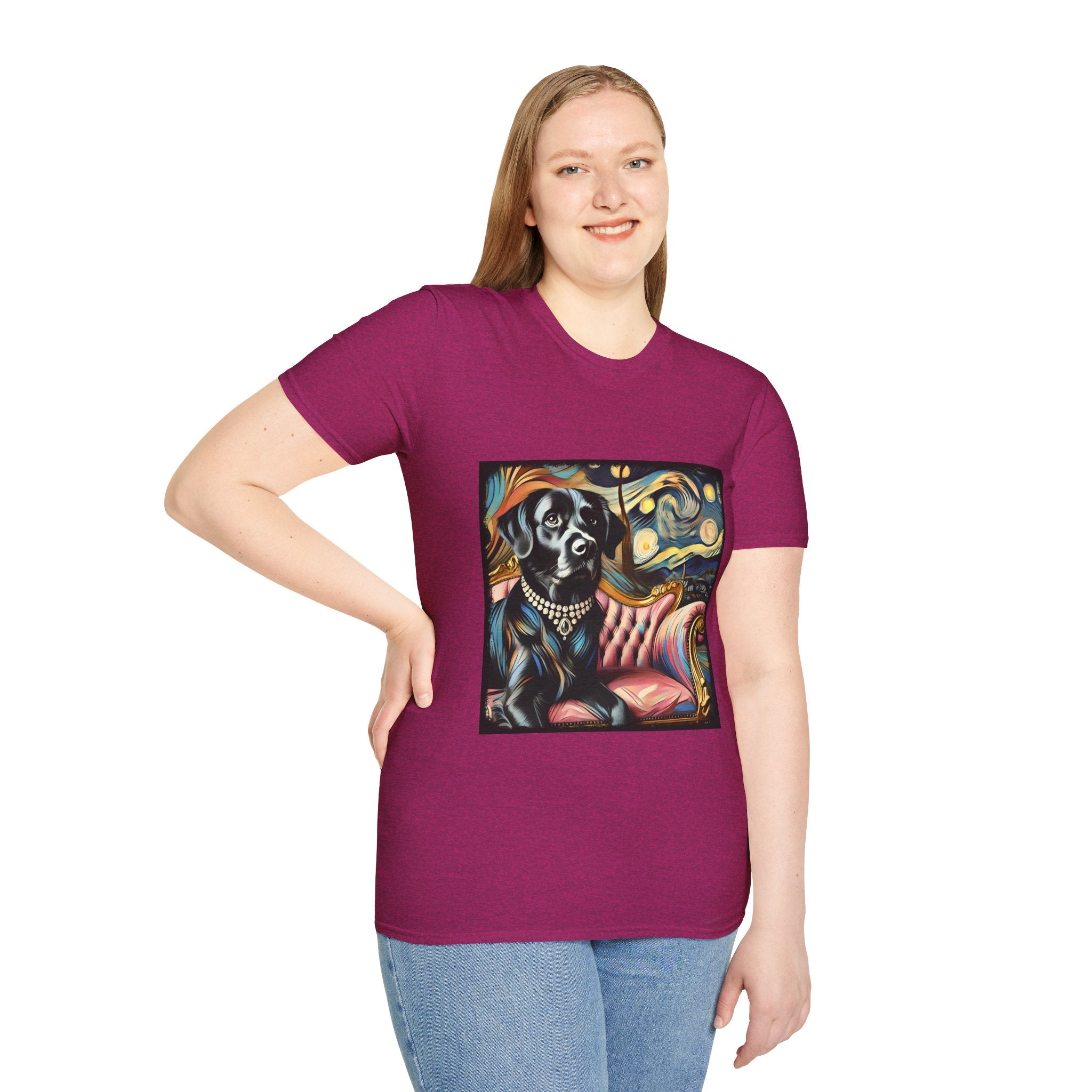 Labrador Retriever Starry Swirl | Unisex Dog T-Shirt
