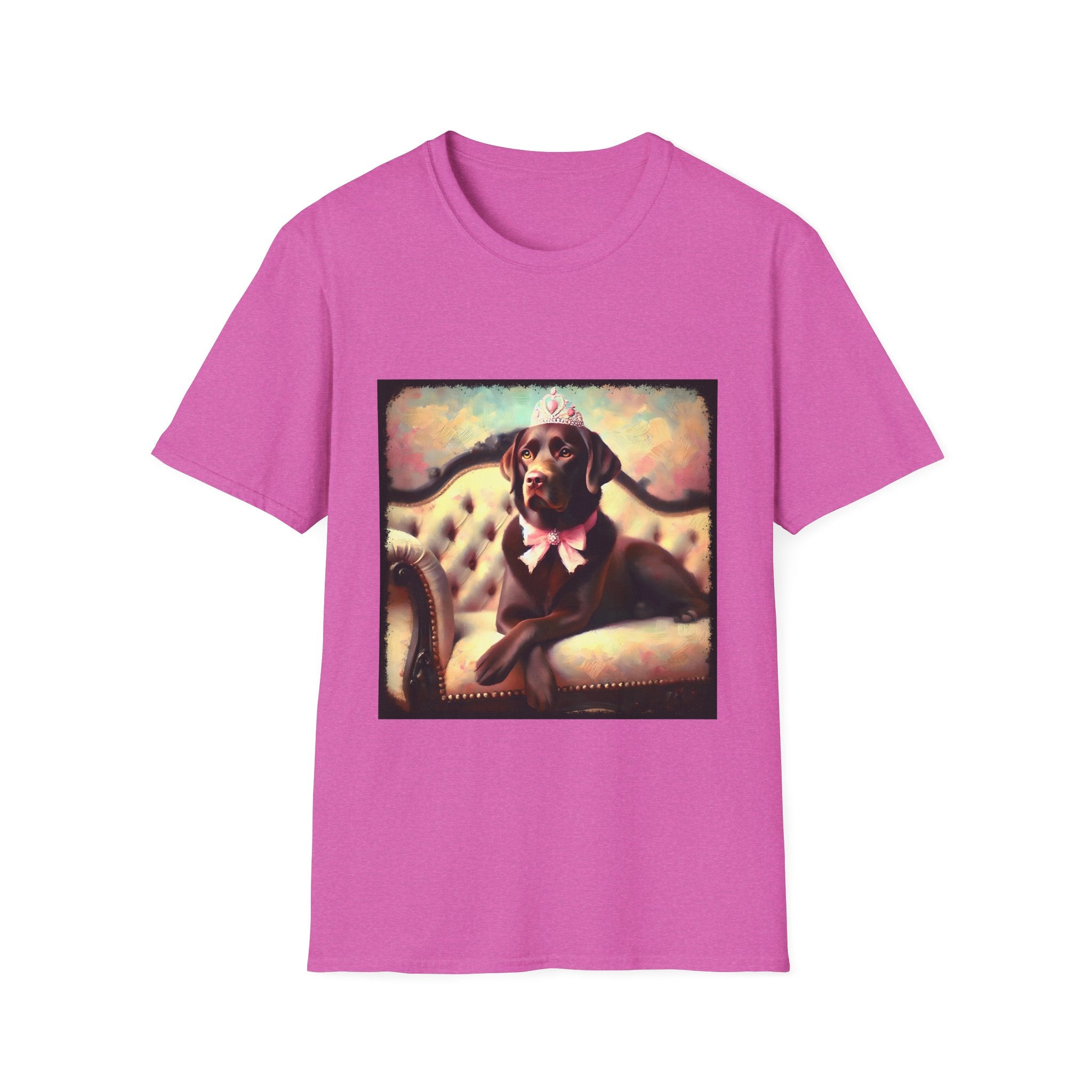 Labrador Retriever Poised Princess Classic | Unisex Dog T-Shirt