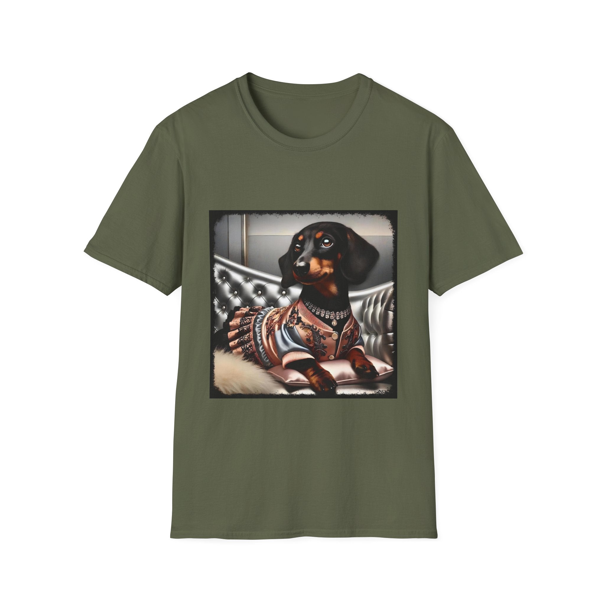 Dachshund Luxe Belle | Unisex Dog T-Shirt