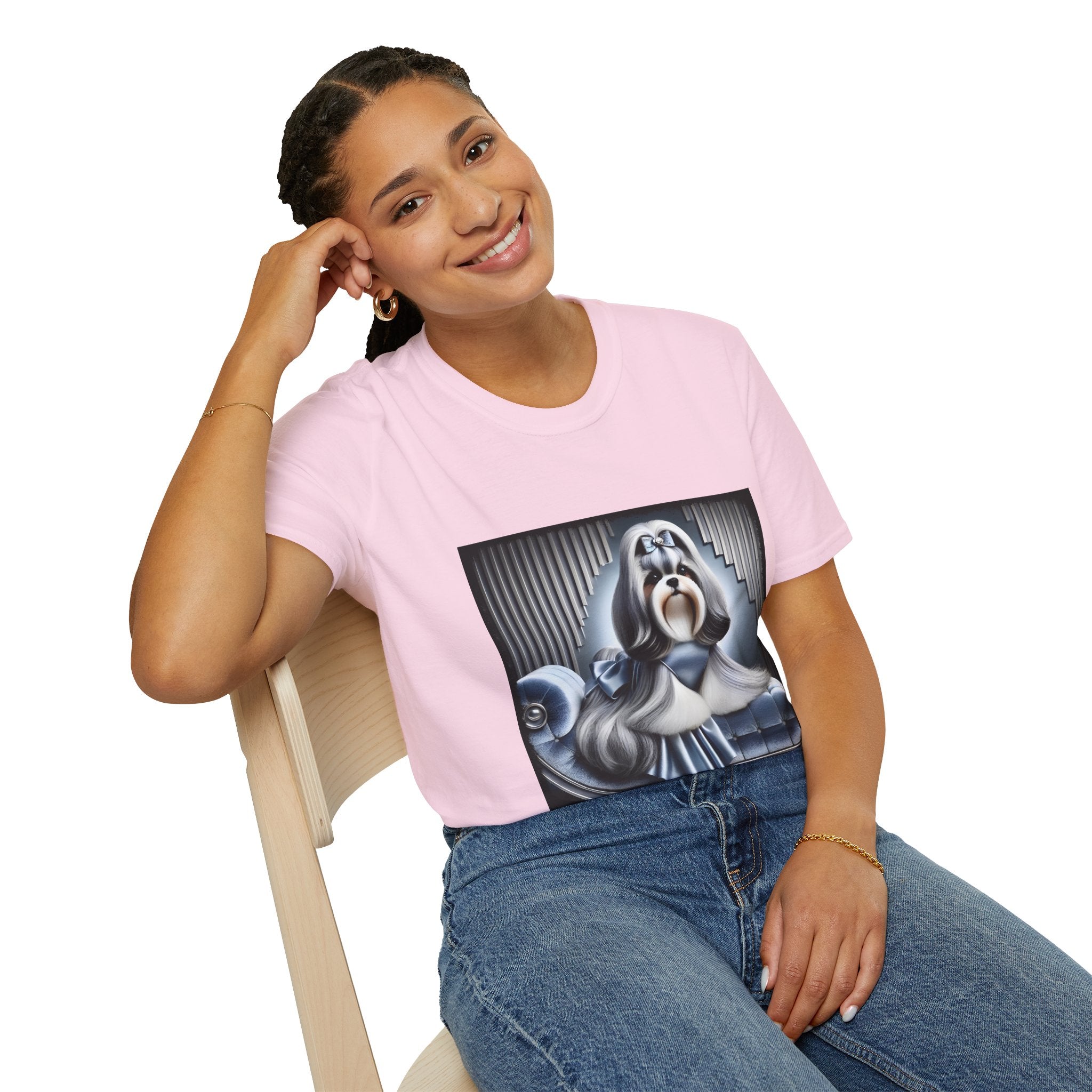 Shih Tzu Satin Dream  | Unisex Dog T-Shirt