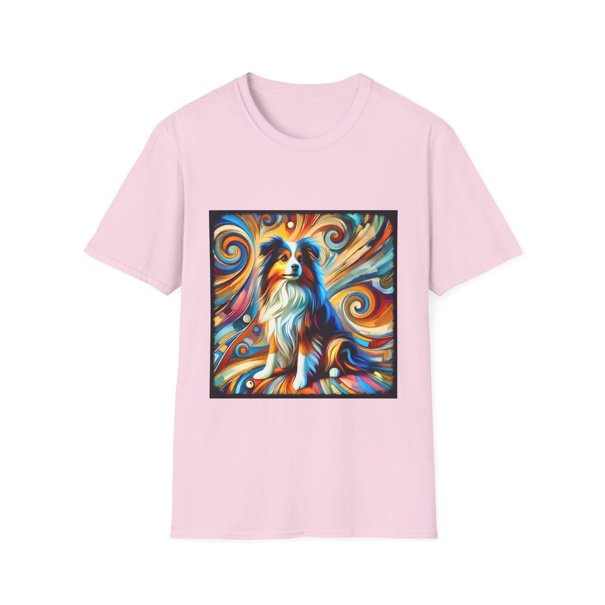 Miniature American Shepherd Vivid Swirl | Unisex Dog T-Shirt