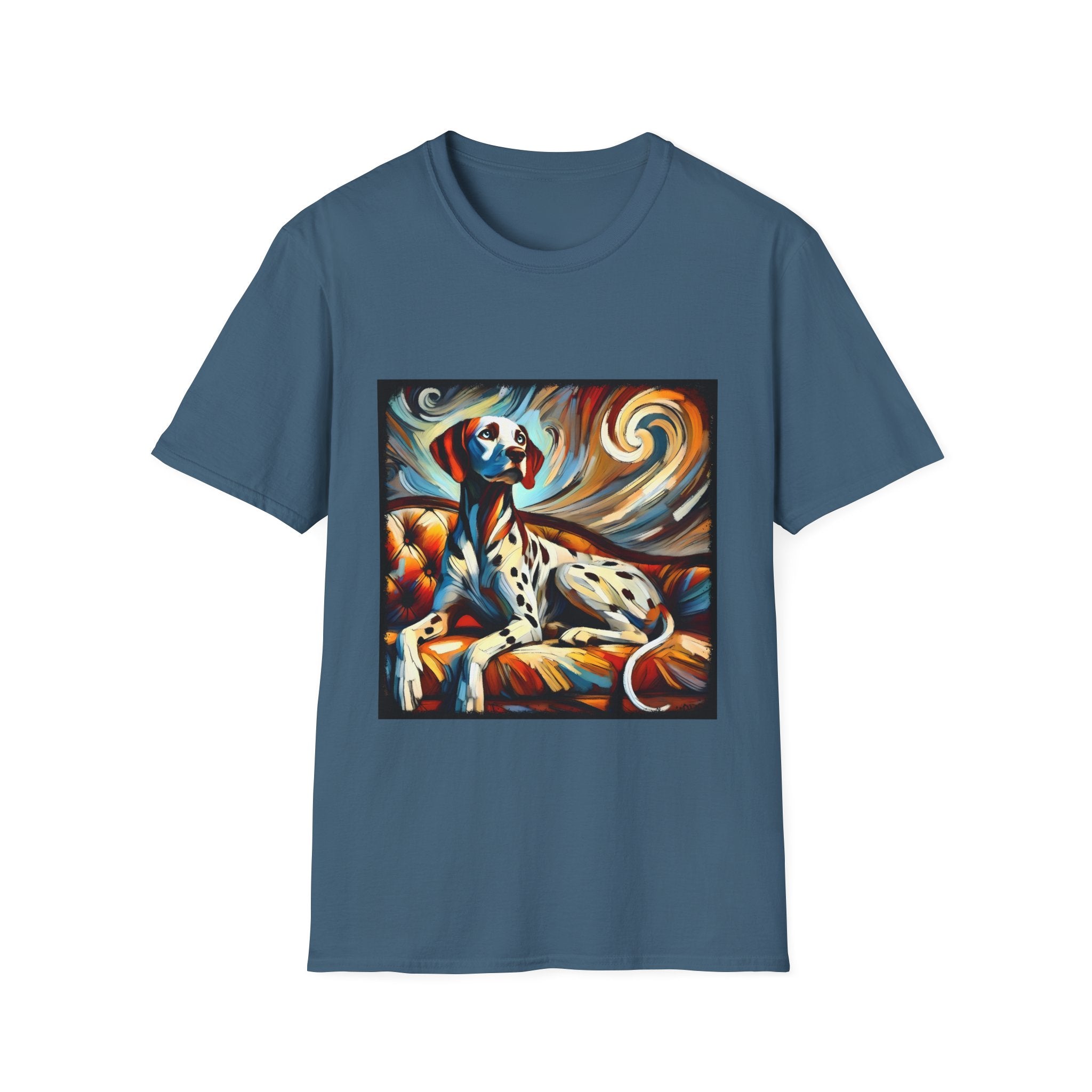 Dalmatian Warm Swirl | Unisex Dog T-Shirt