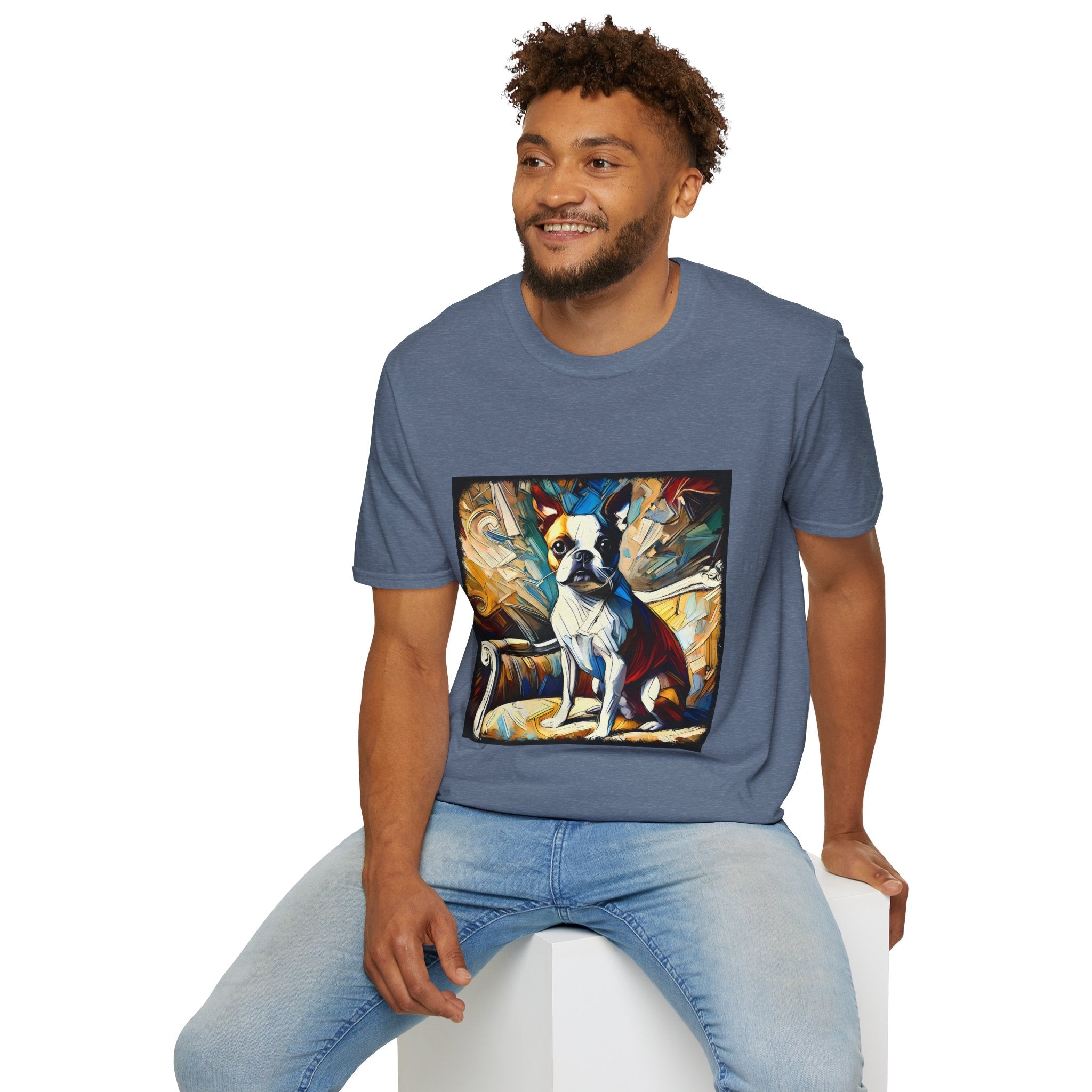 Boston Terrier Warm Classic | Unisex Dog T-Shirt