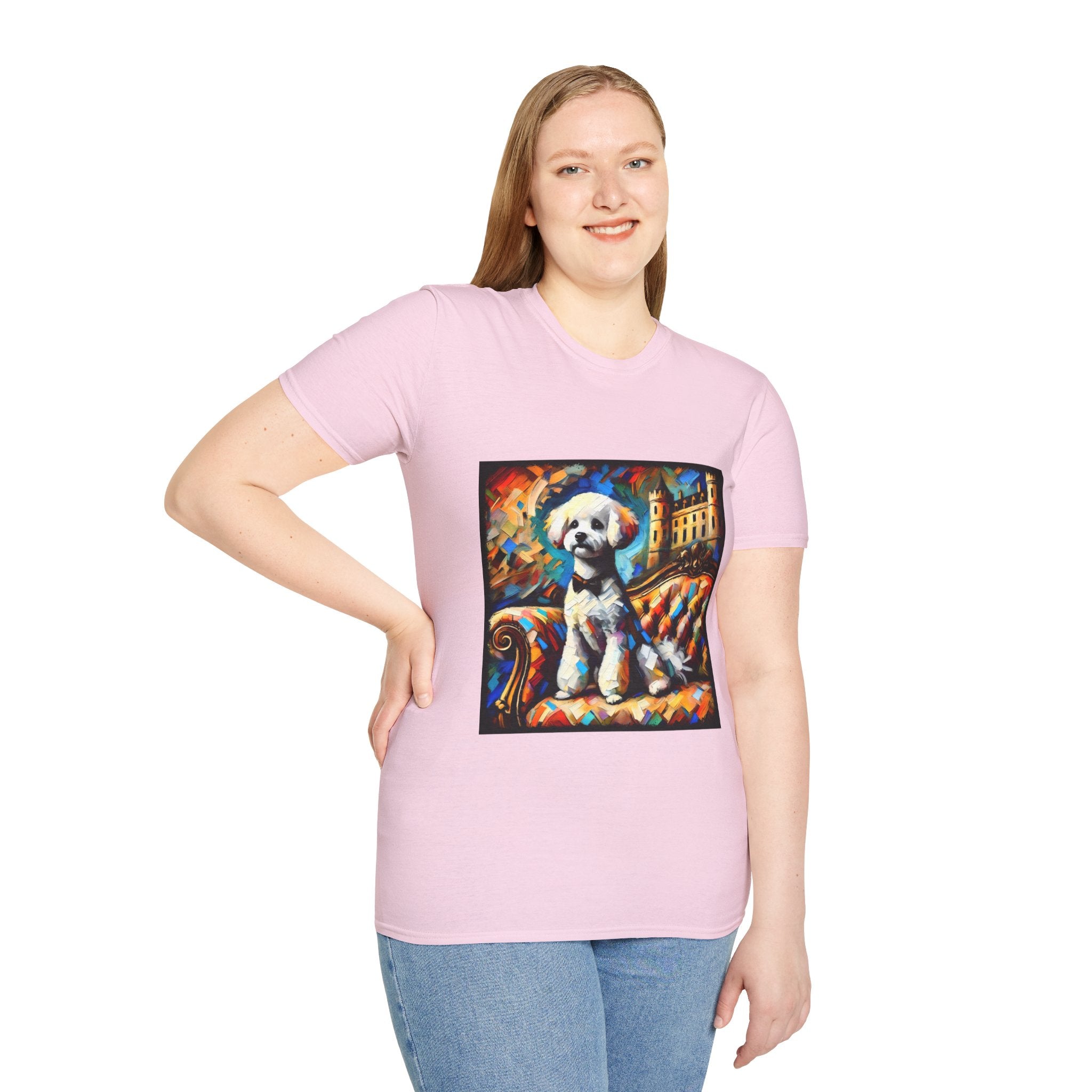 Bichon Frise Bowtie Classic | Unisex Dog T-Shirt