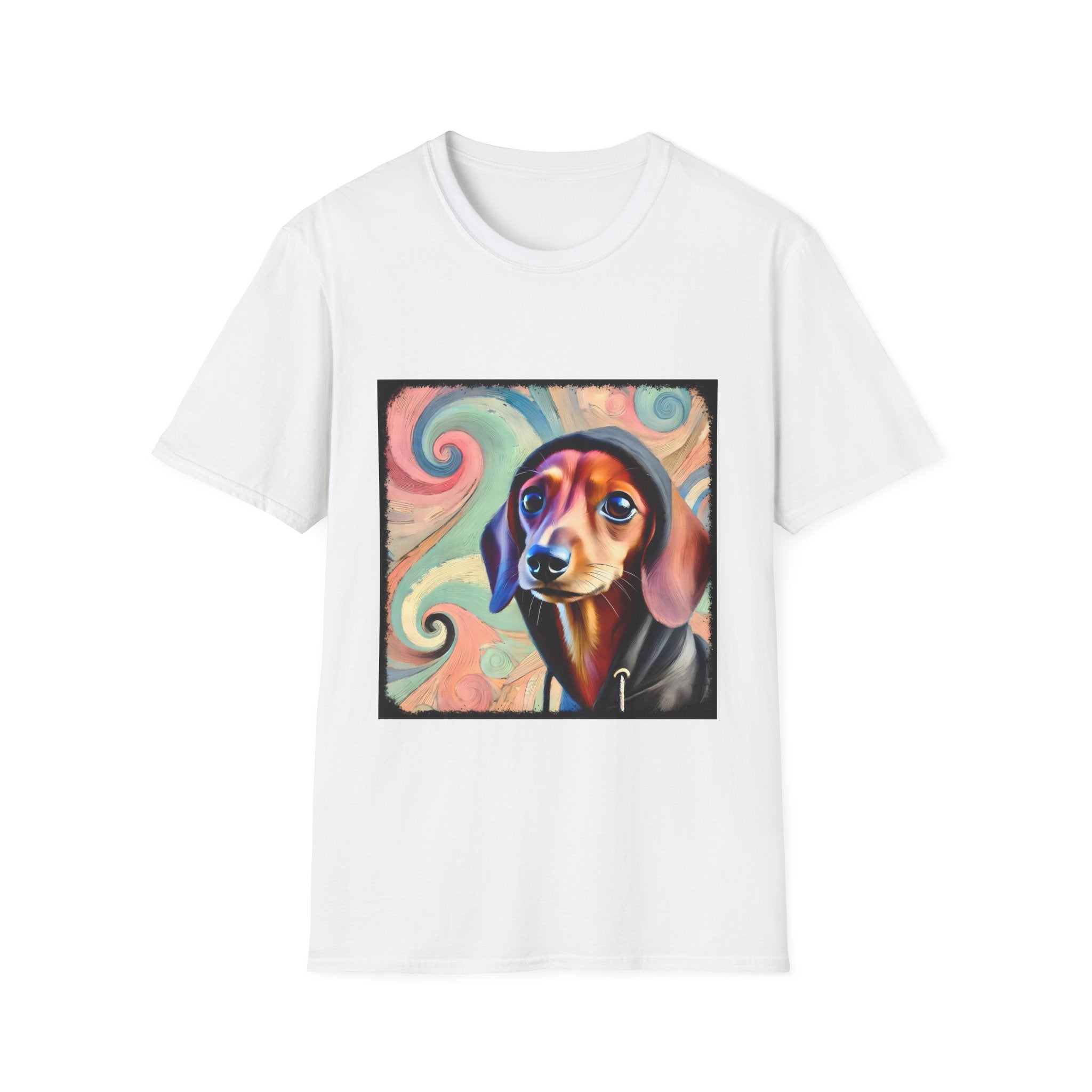 Dachshund Pastel Swirl | Unisex Dog T-Shirt