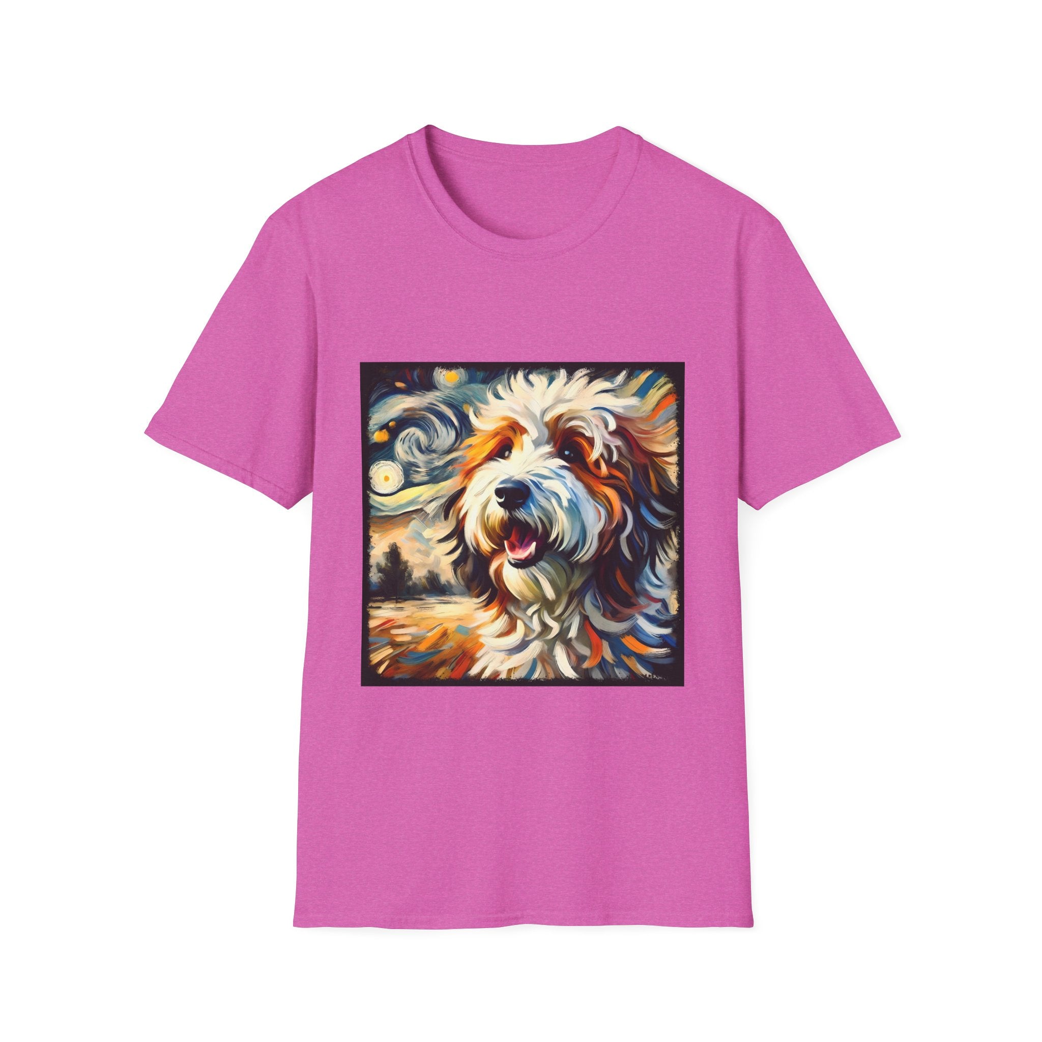 Bernedoodle Vivid Swirl | Unisex Dog T-Shirt