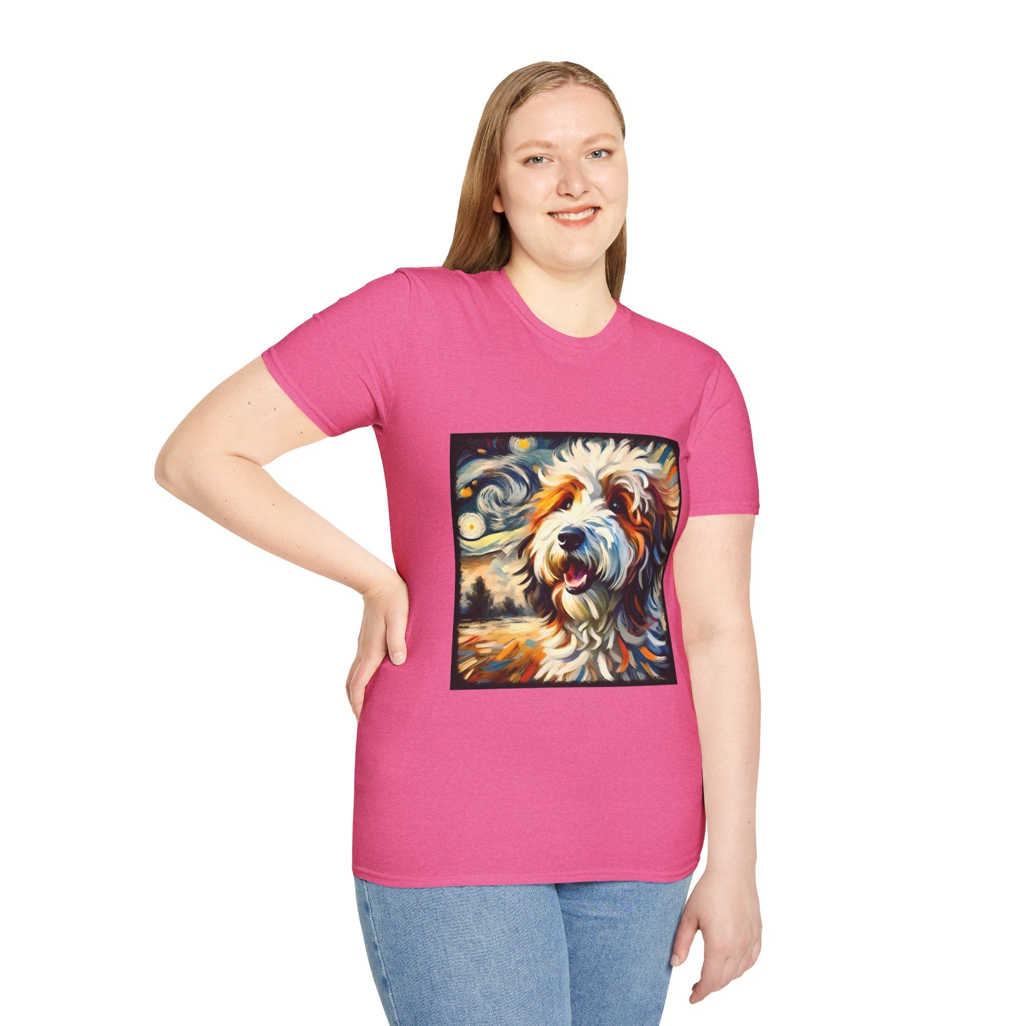 Bernedoodle Vivid Swirl | Unisex Dog T-Shirt