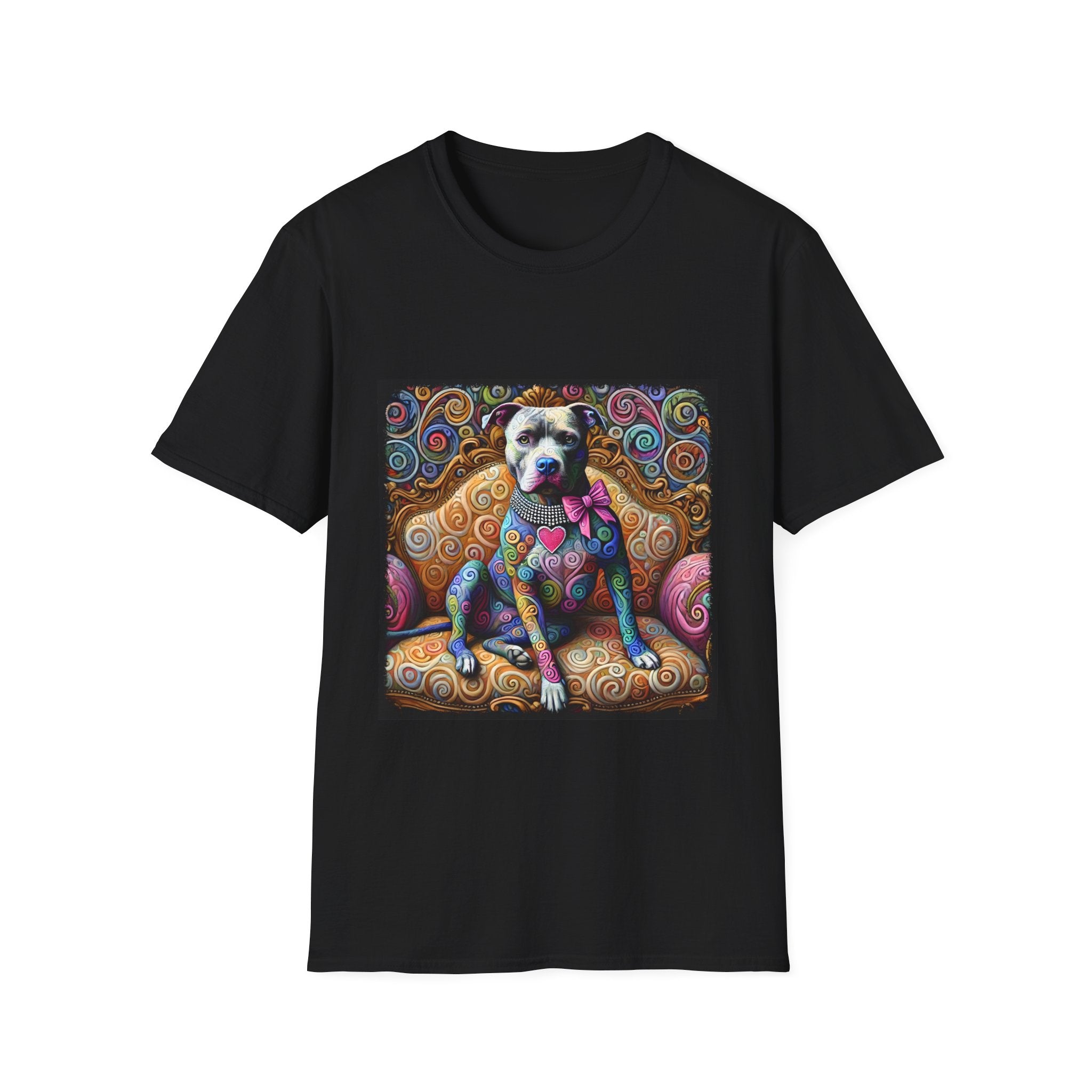 American Pit Bull Terrier Love Swirl | Unisex Dog T-Shirt