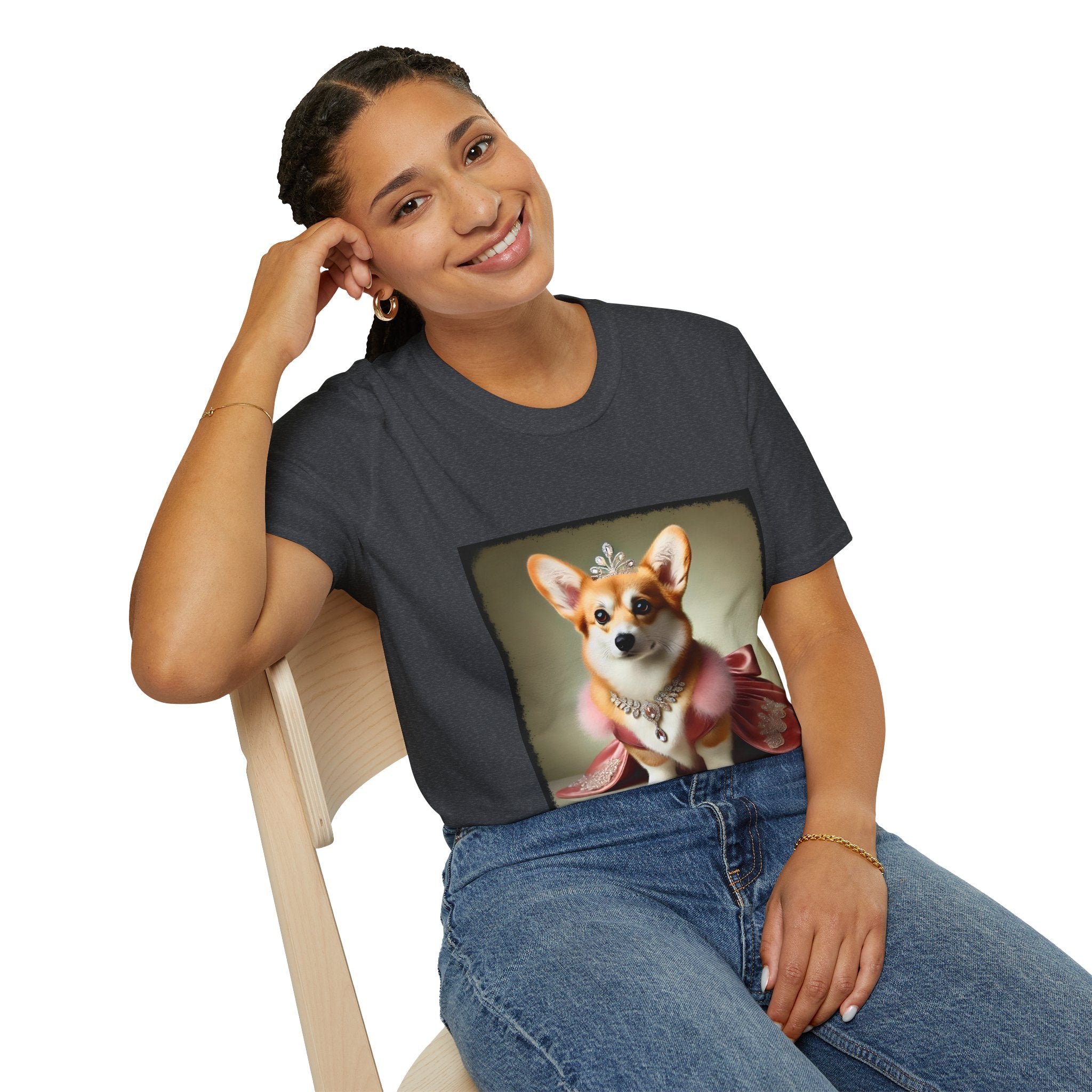 Pembroke Welsh Corgi Velvet Vixen | Unisex Dog T-Shirt