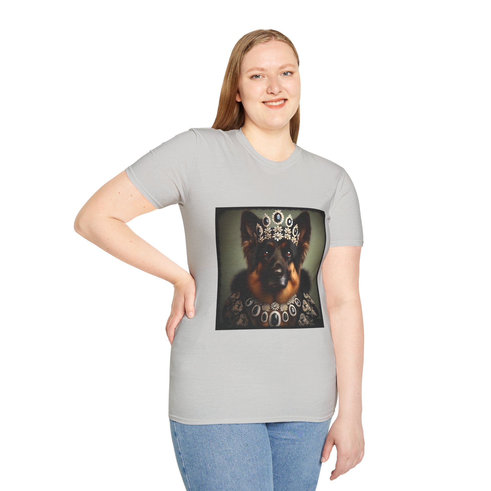 German Shepherd Onyx Queen | Unisex Dog T-Shirt