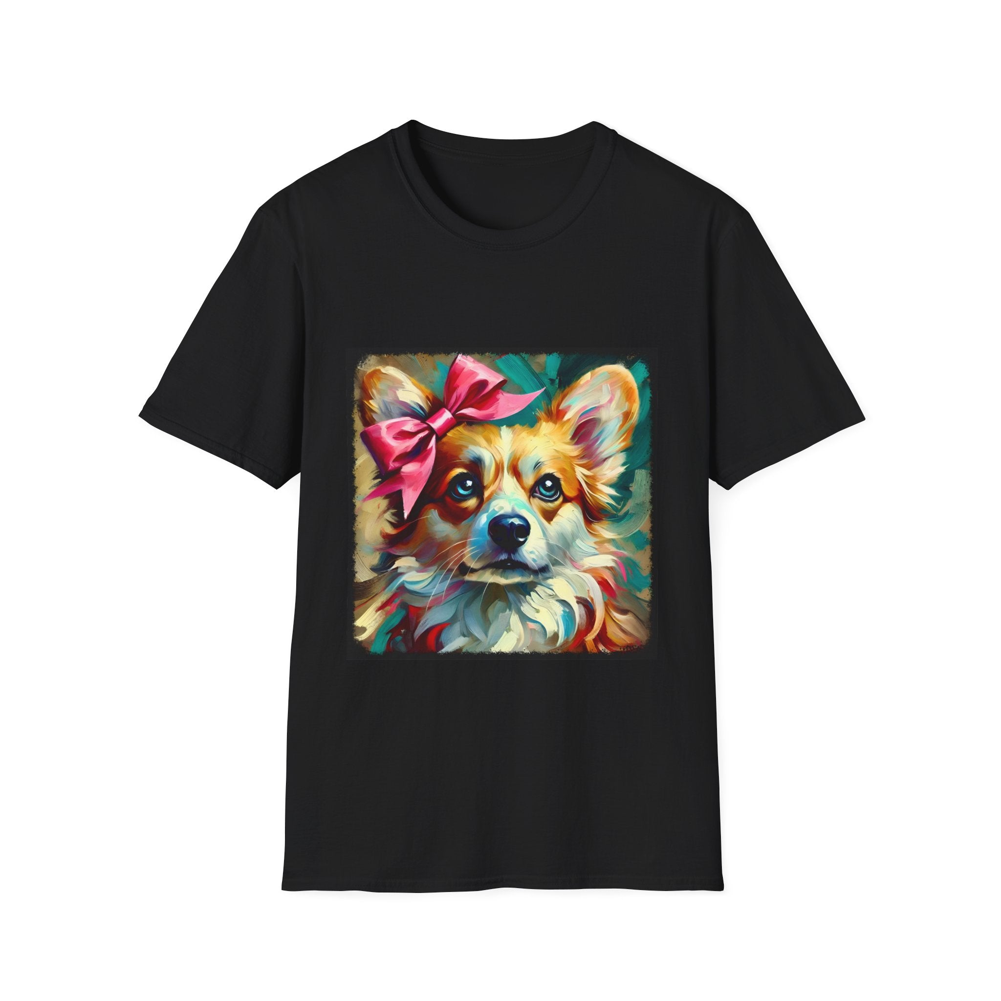 Pembroke Welsh Corgi Teal Classic | Unisex Dog T-Shirt