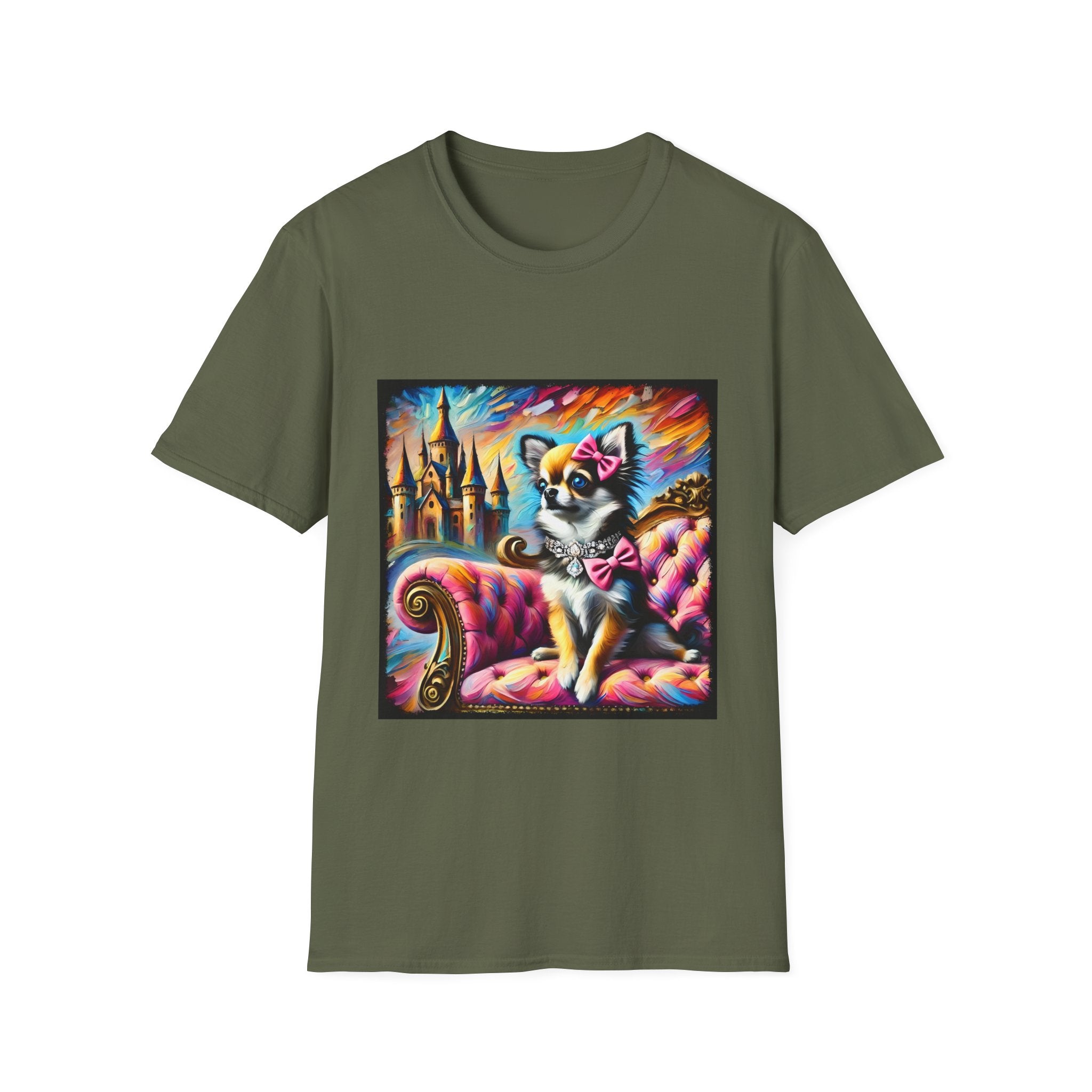 Chihuahua Diamond Princess Classic | Unisex Dog T-Shirt