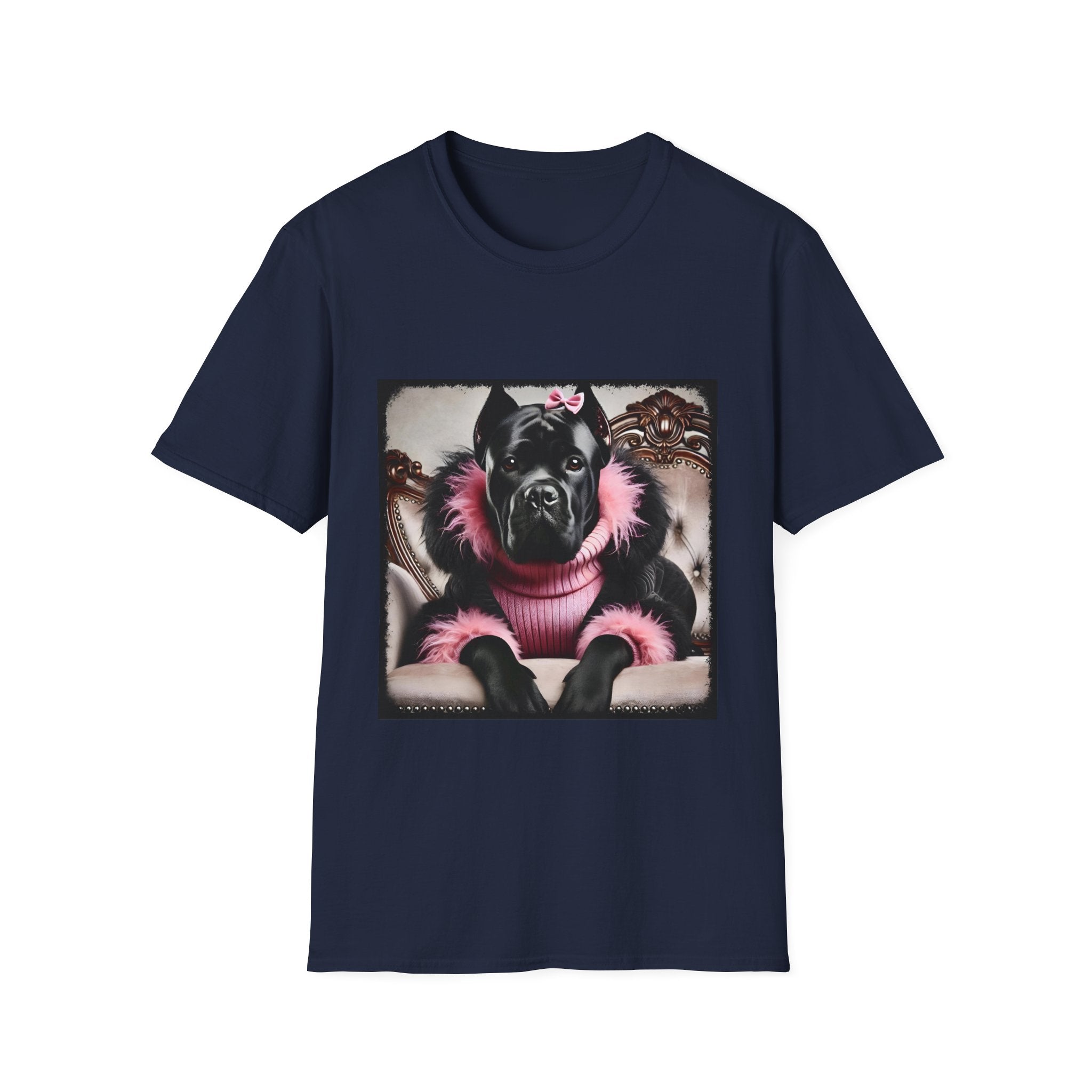 Cane Corso Pink Rebel | Unisex Dog T-Shirt