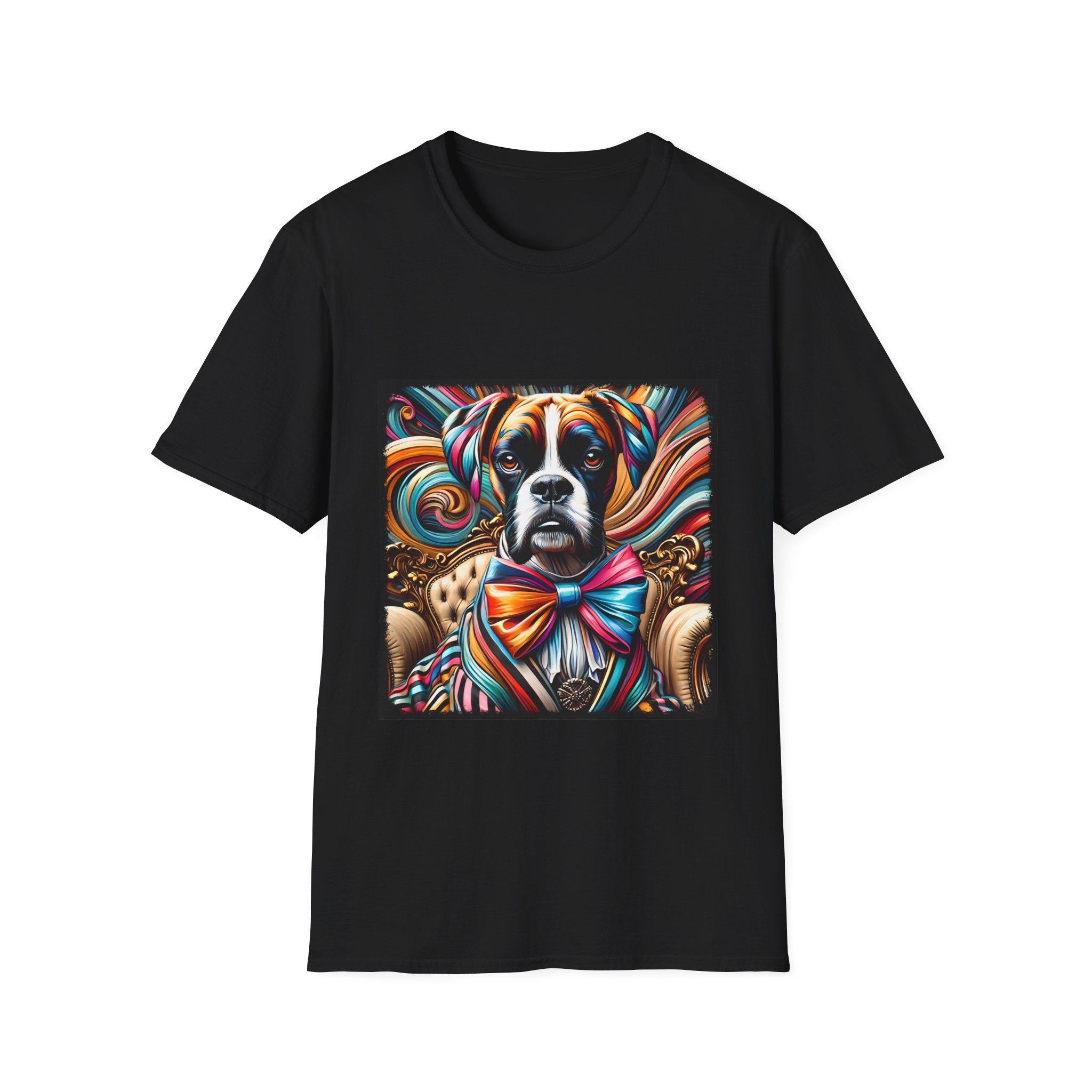 Boxer Bold Rocker | Unisex Dog T-Shirt