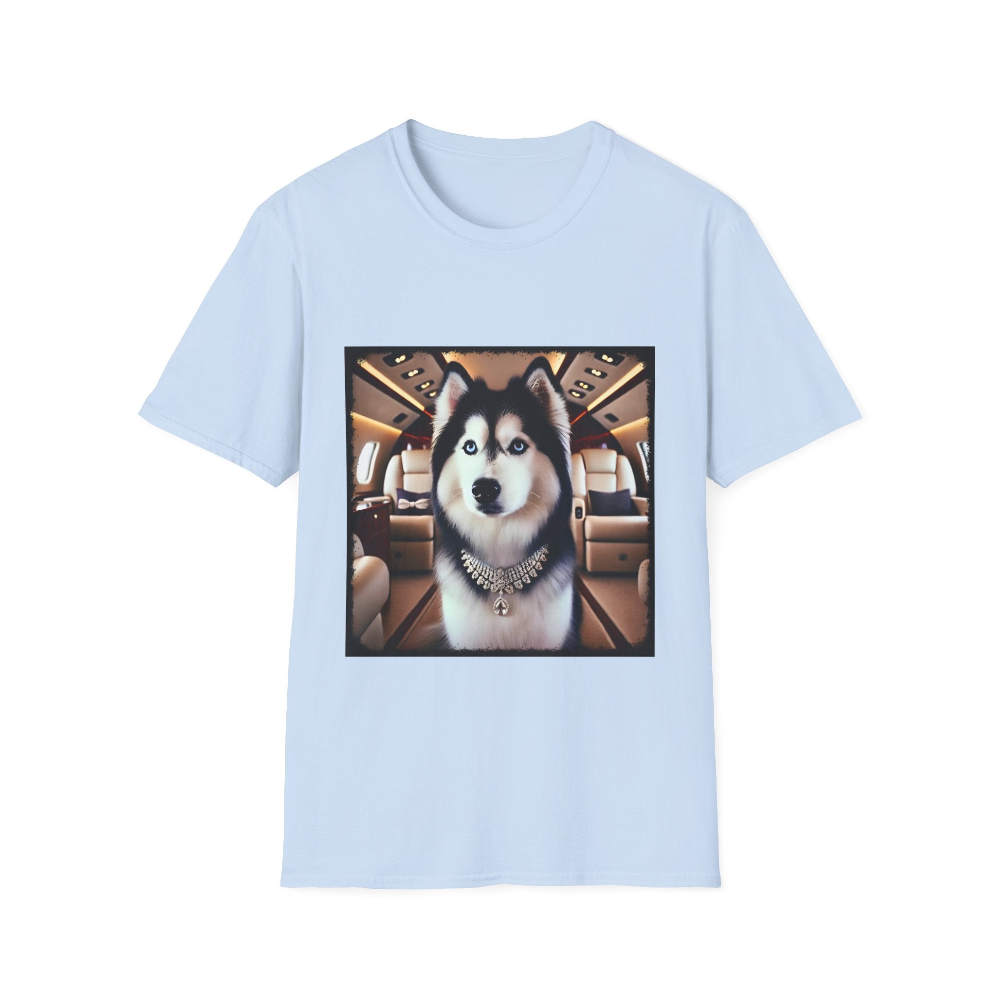 Siberian Husky Frequent Flier | Unisex Dog T-Shirt
