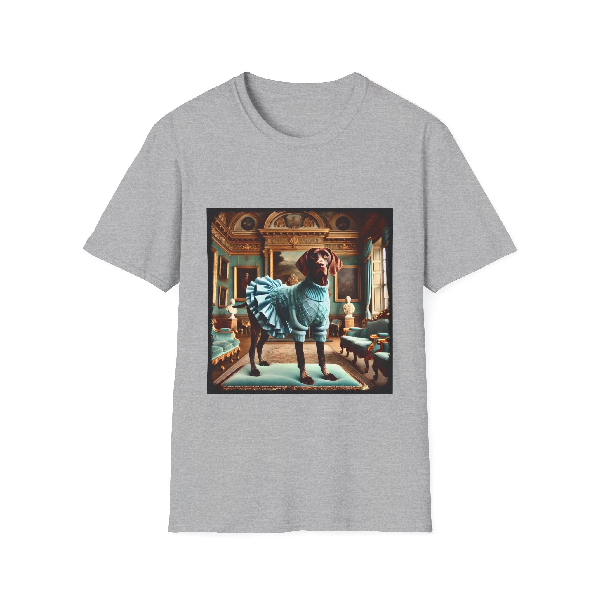 German Shorthaired Pointer Runway Rebel | Unisex Dog T-Shirt