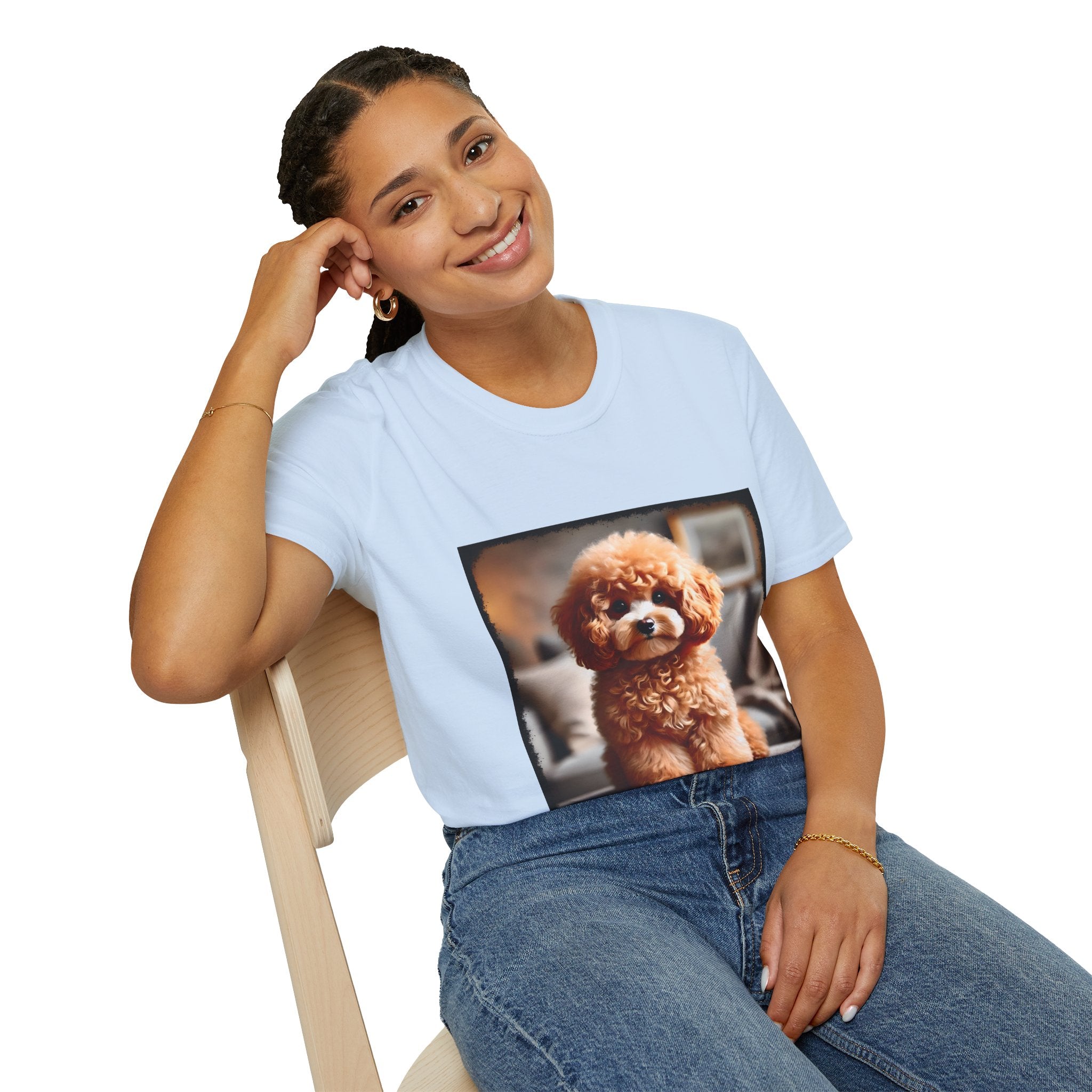 Poodle Plush Angel | Unisex Dog T-Shirt