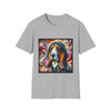 Basset Hound Hoodie Swirl | Unisex Dog T-Shirt