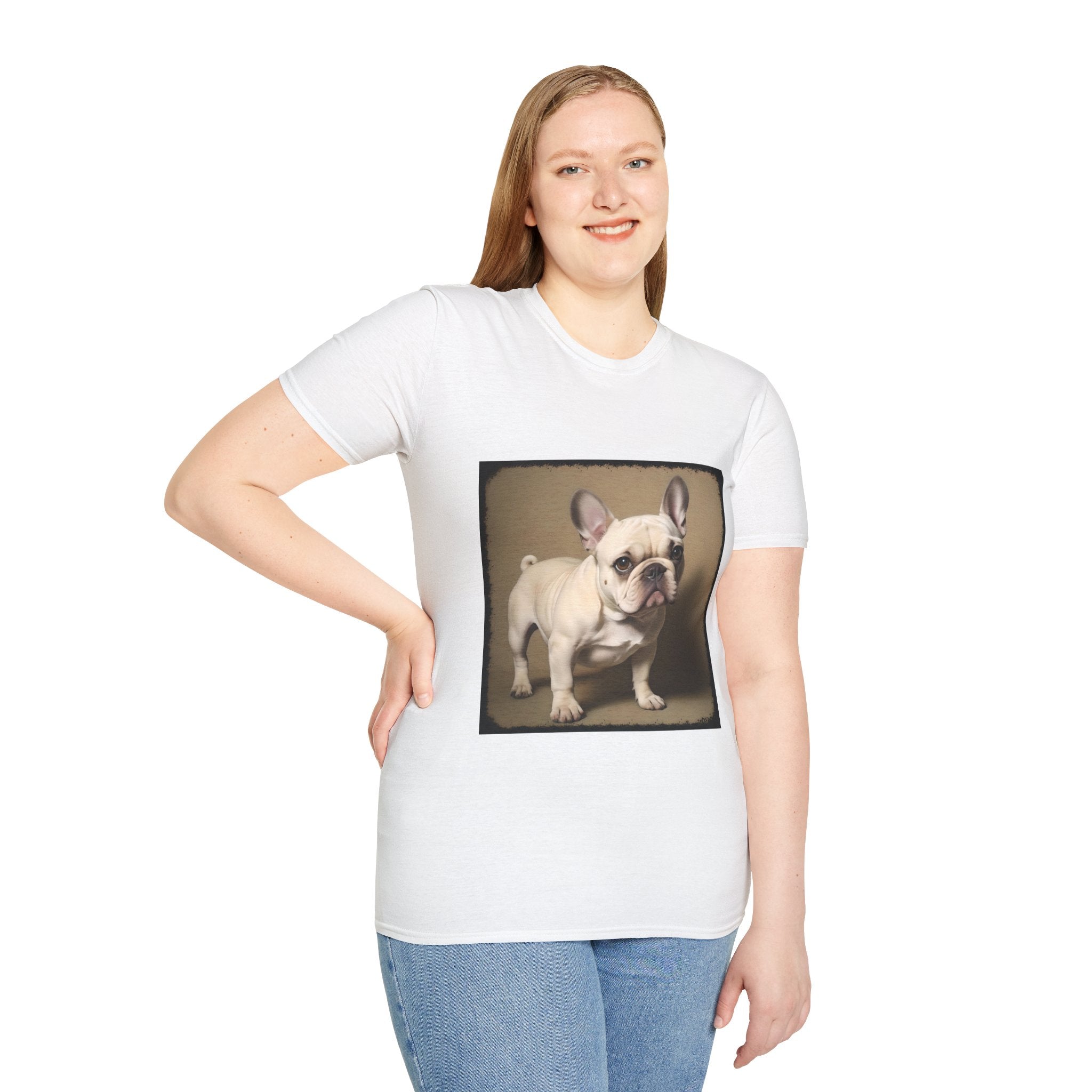 French Bulldog Sweet Portrait | Unisex Dog T-Shirt