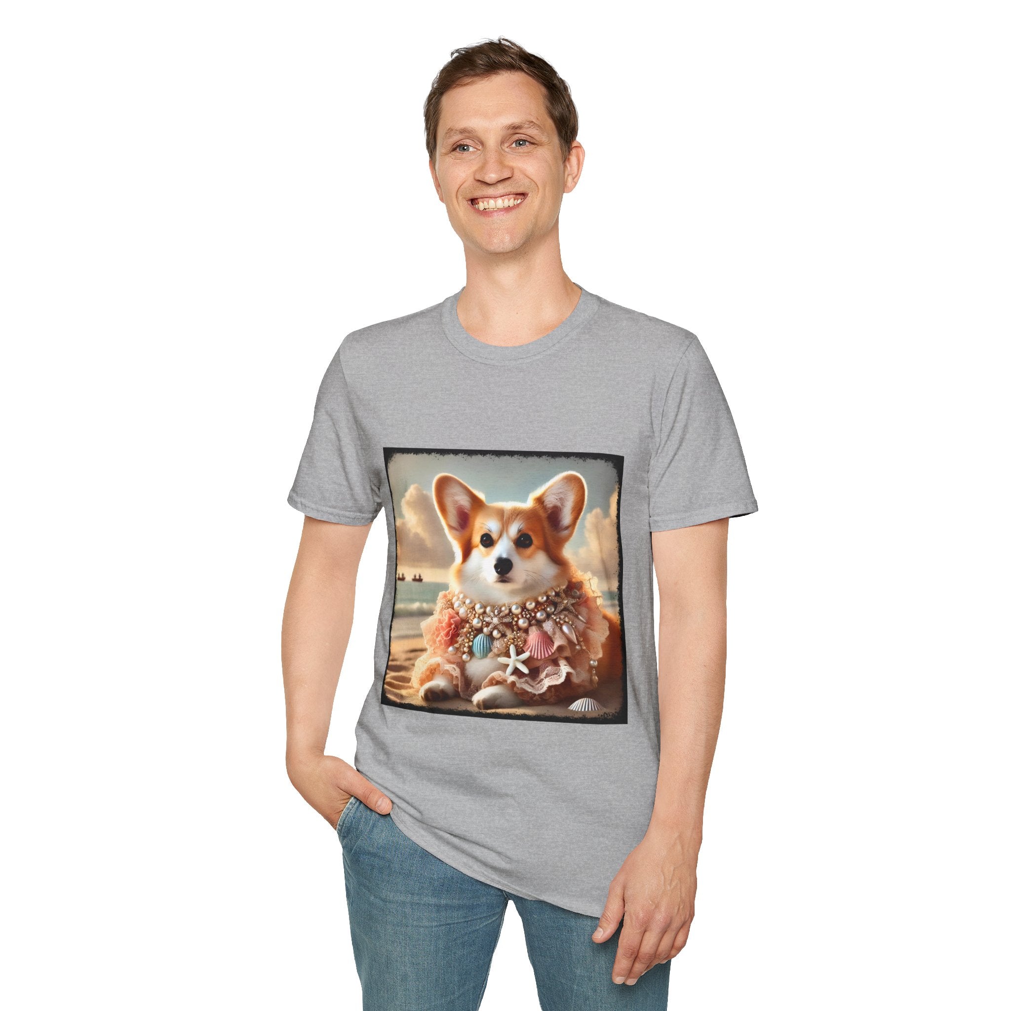 Pembroke Welsh Corgi Ocean Queen | Unisex Dog T-Shirt