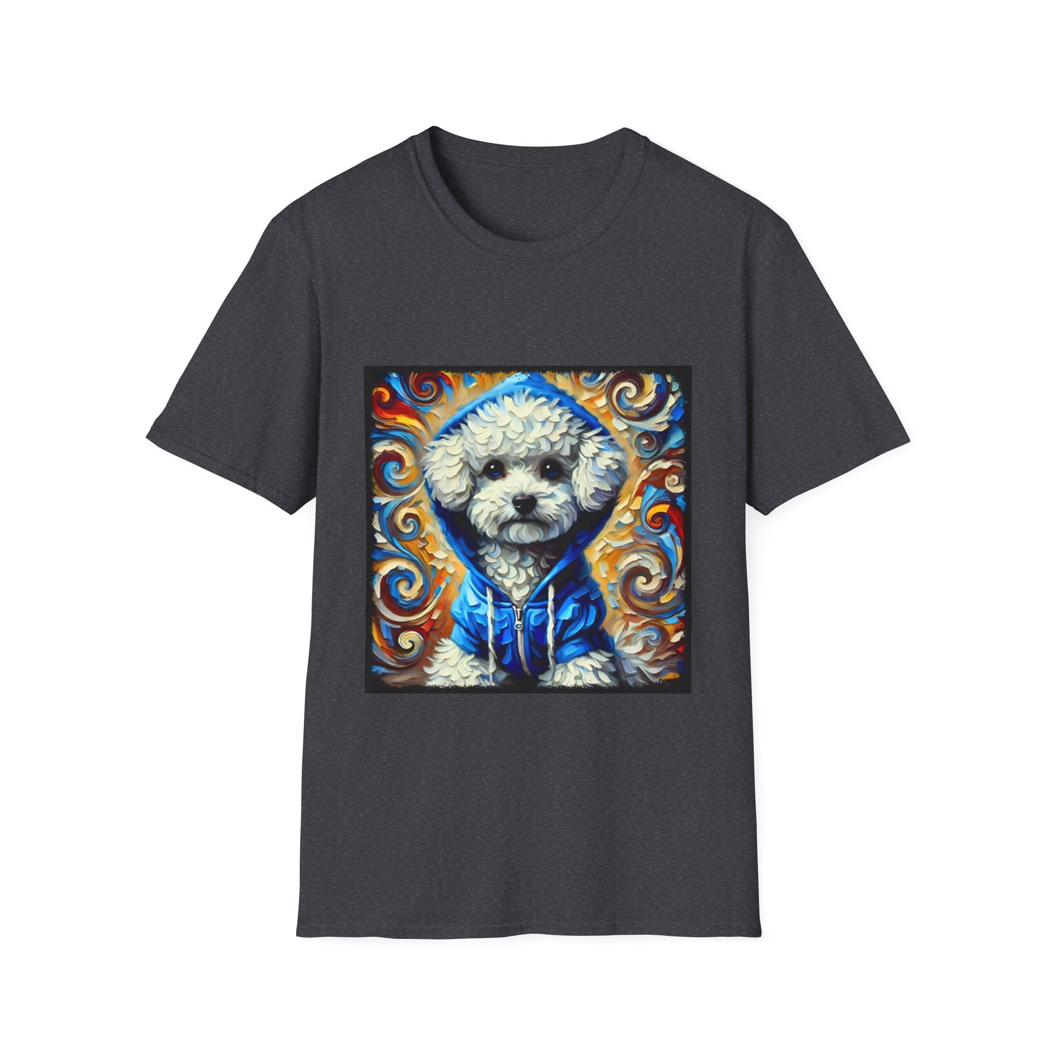 Bichon Frise Hoodie Swirl | Unisex Dog T-Shirt