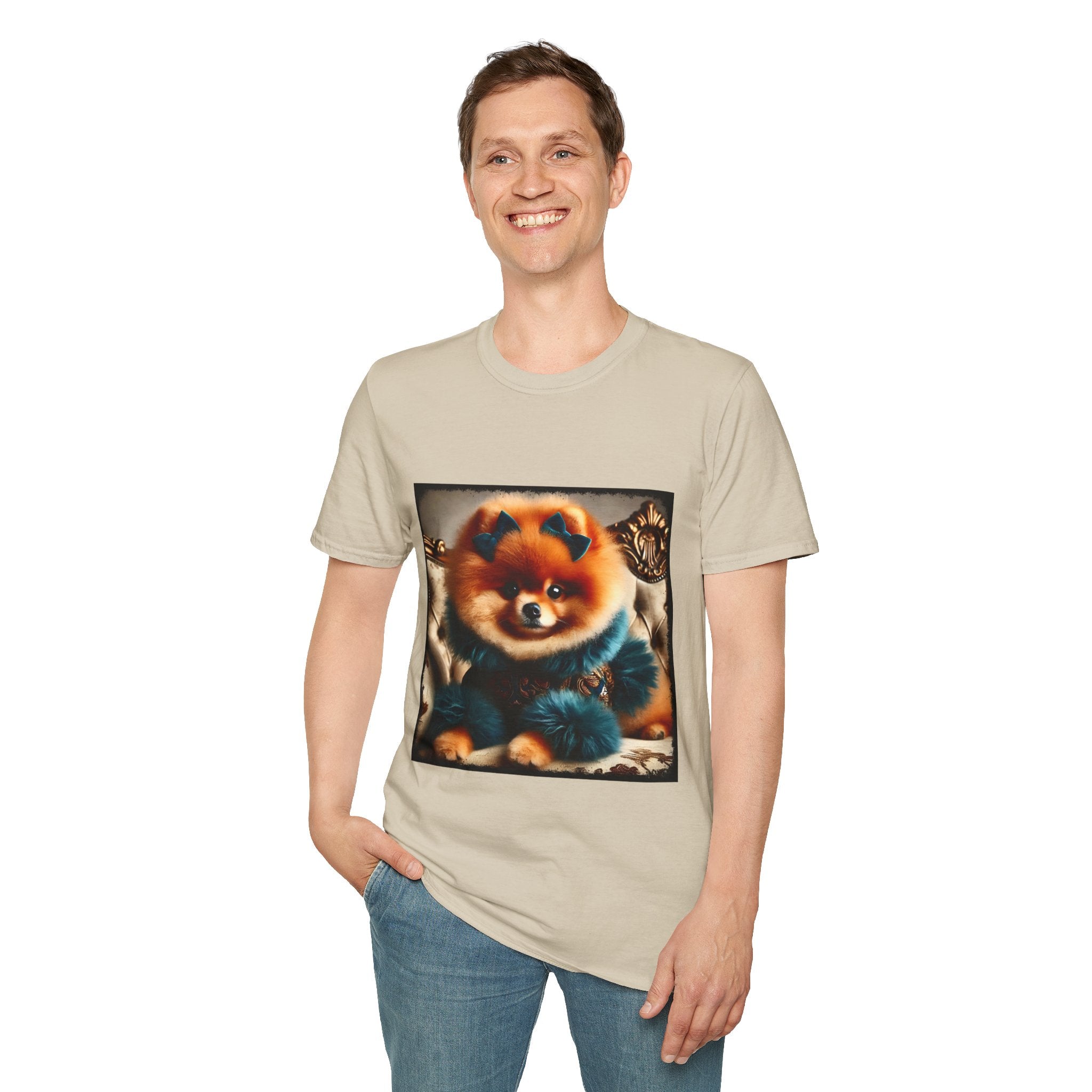 Pomeranian Pawsh Pawfluencer | Unisex Dog T-Shirt