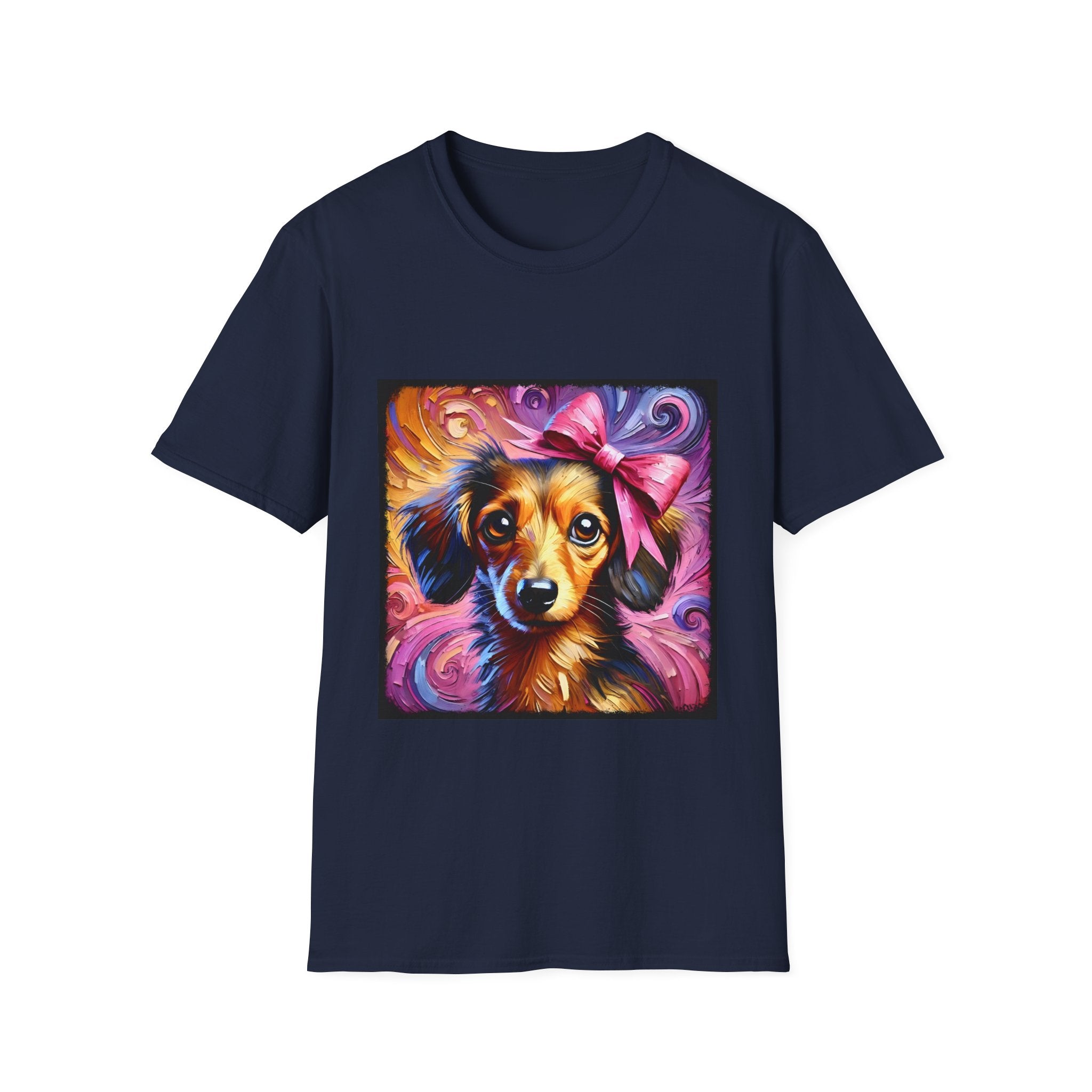 Dachshund Beautiful Swirl | Unisex Dog T-Shirt