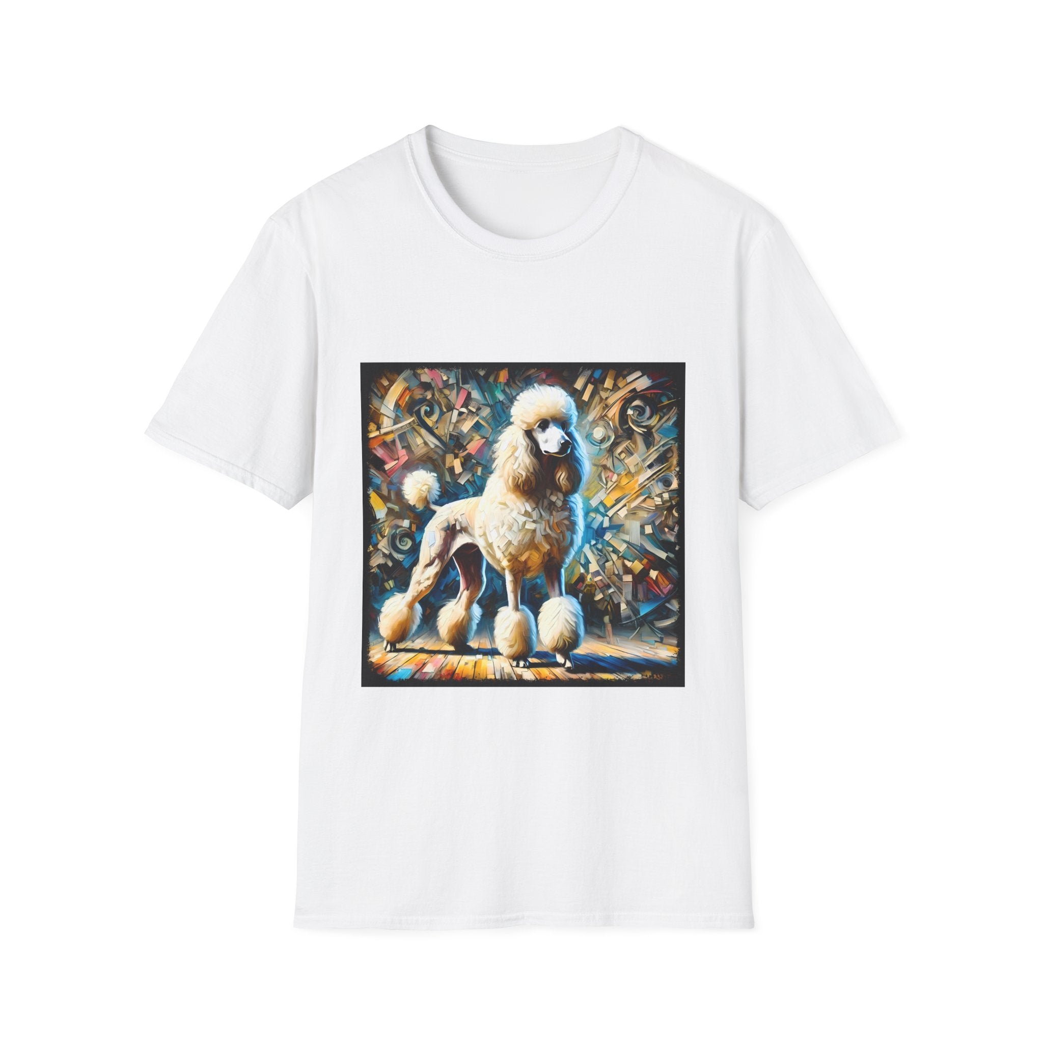 Poodle Pastel Pixel Classic | Unisex Dog T-Shirt