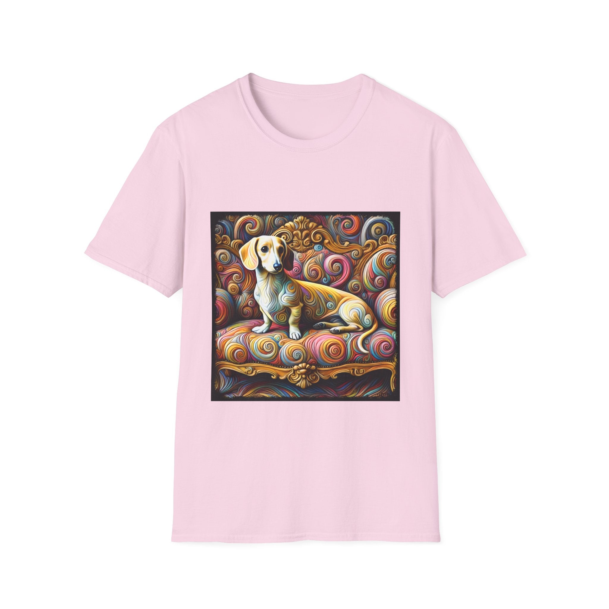 Dachshund Exquisite Swirl | Unisex Dog T-Shirt